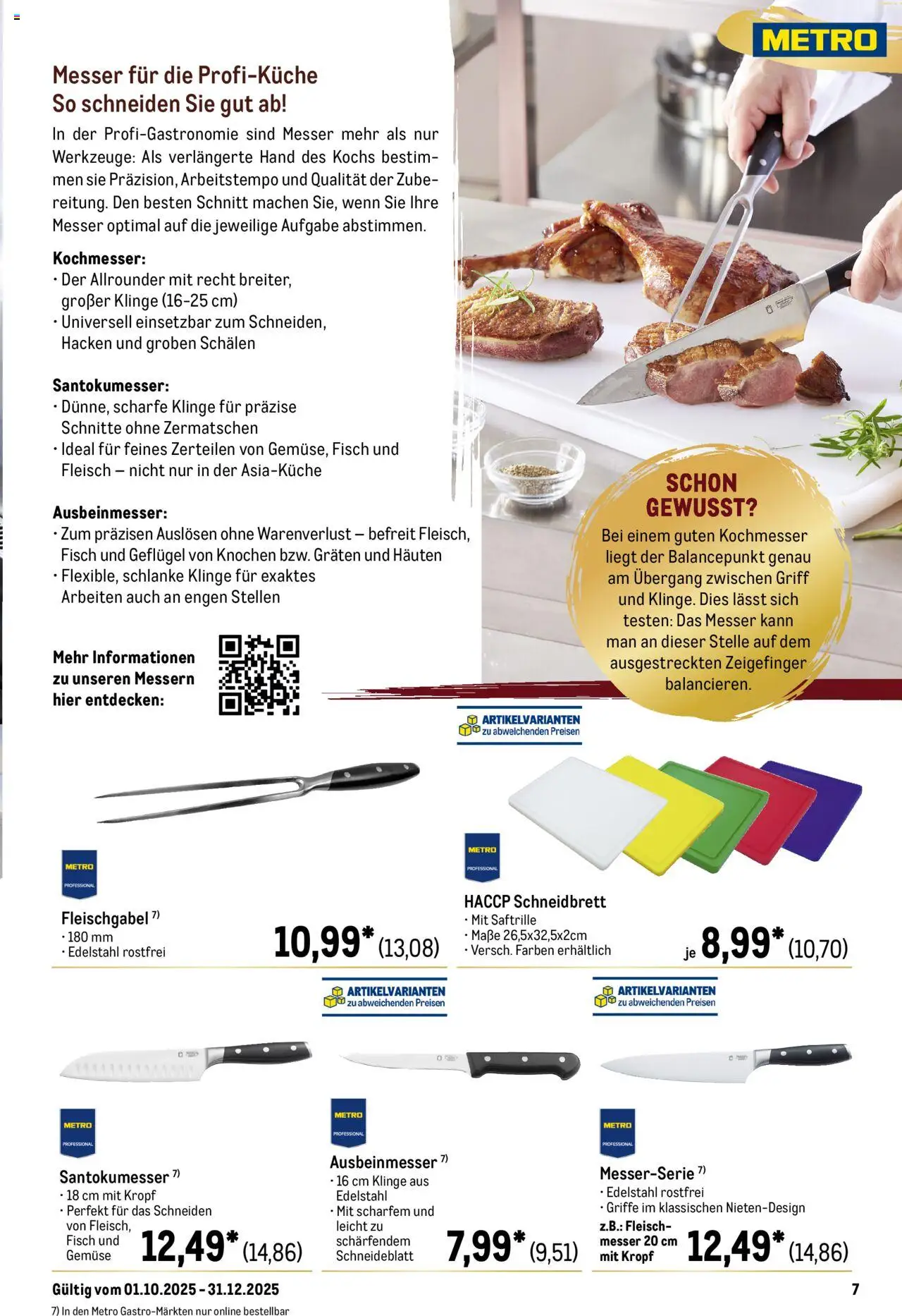 Metro Saisonkatalog "Perfekt ausgestattet" – gültig ab 01.10.2025 | Seite: 7 | Produkte: Fisch, Gemüse, Fleisch Metro Saisonkatalog "Perfekt ausgestattet" – gültig ab 01.10.2025 | Seite: 7 | Produkte: Fisch, Gemüse, Fleisch