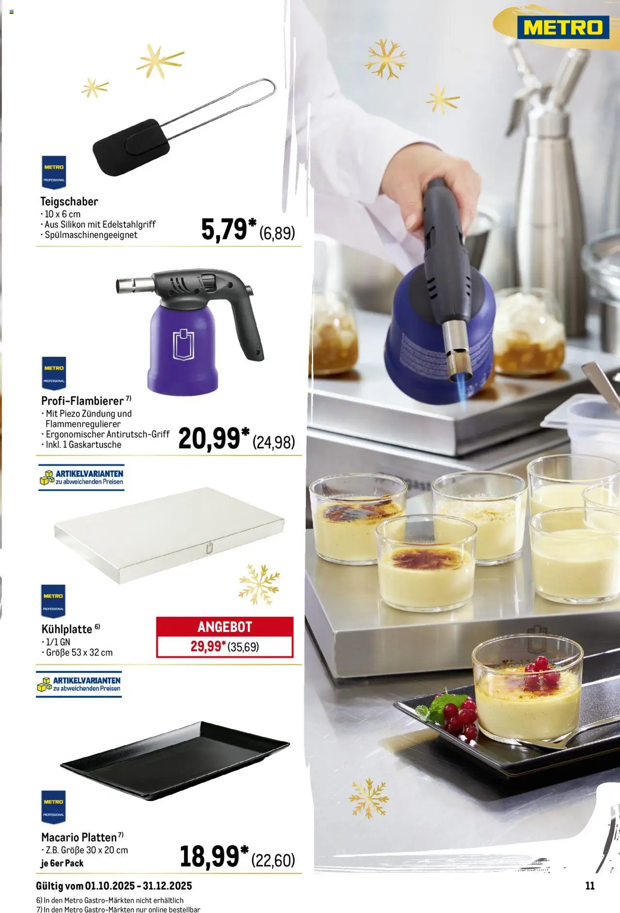 Metro Saisonkatalog "Perfekt ausgestattet" – gültig ab 01.10.2025 | Seite: 11 Metro Saisonkatalog "Perfekt ausgestattet" – gültig ab 01.10.2025 | Seite: 11