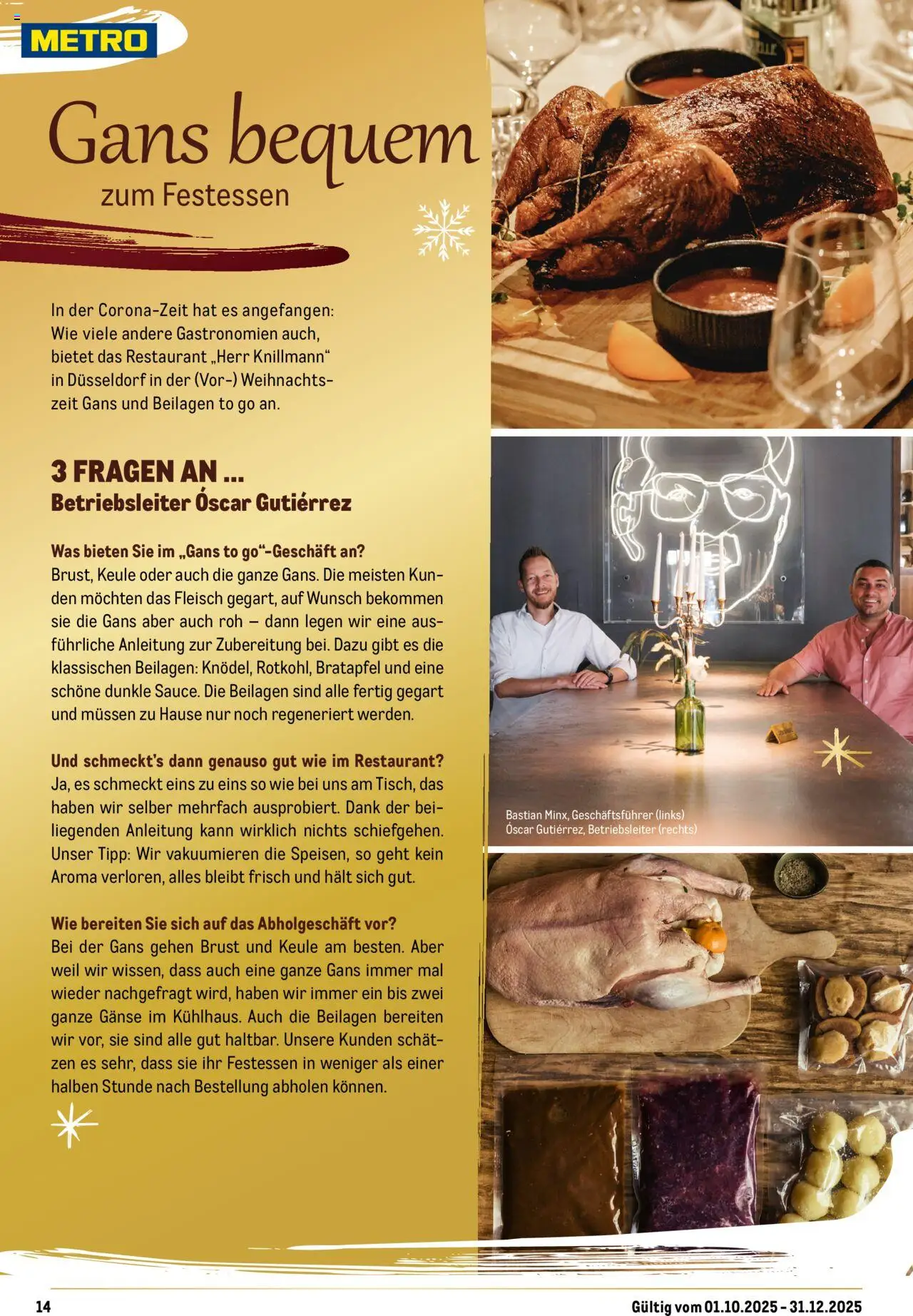 Metro Saisonkatalog "Perfekt ausgestattet" – gültig ab 01.10.2025 | Seite: 14 | Produkte: Fleisch Metro Saisonkatalog "Perfekt ausgestattet" – gültig ab 01.10.2025 | Seite: 14 | Produkte: Fleisch