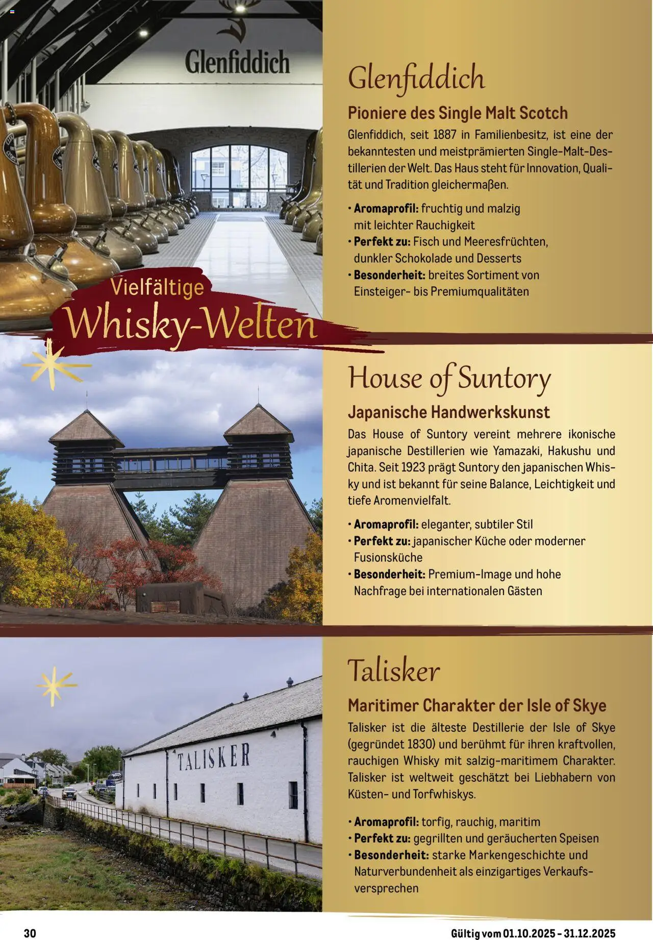 Metro Saisonkatalog "Perfekt ausgestattet" – gültig ab 01.10.2025 | Seite: 30 | Produkte: Whisky, Schokolade, Küche, Fisch Metro Saisonkatalog "Perfekt ausgestattet" – gültig ab 01.10.2025 | Seite: 30 | Produkte: Whisky, Schokolade, Küche, Fisch