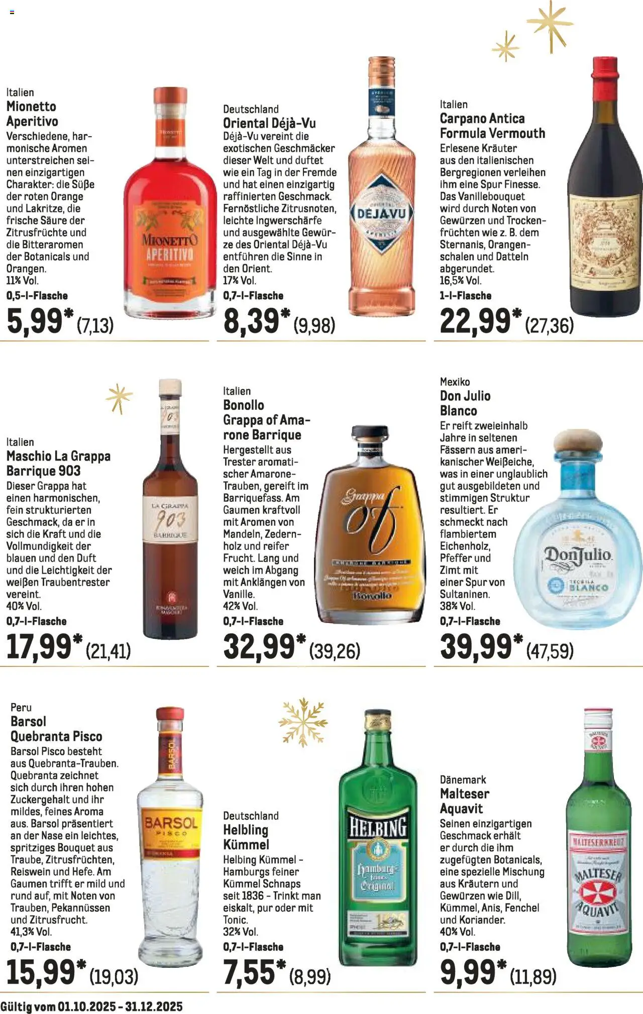 Metro Saisonkatalog "Perfekt ausgestattet" – gültig ab 01.10.2025 | Seite: 35 | Produkte: Schnaps, Duft, Orangen, Pfeffer Metro Saisonkatalog "Perfekt ausgestattet" – gültig ab 01.10.2025 | Seite: 35 | Produkte: Schnaps, Duft, Orangen, Pfeffer