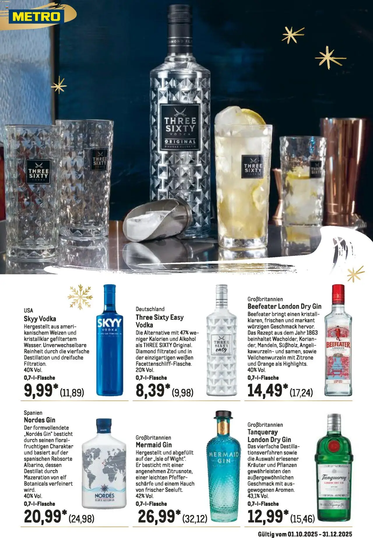 Metro Saisonkatalog "Perfekt ausgestattet" – gültig ab 01.10.2025 | Seite: 34 | Produkte: Pfeffer, Zitrone, Vodka, Gin Metro Saisonkatalog "Perfekt ausgestattet" – gültig ab 01.10.2025 | Seite: 34 | Produkte: Pfeffer, Zitrone, Vodka, Gin