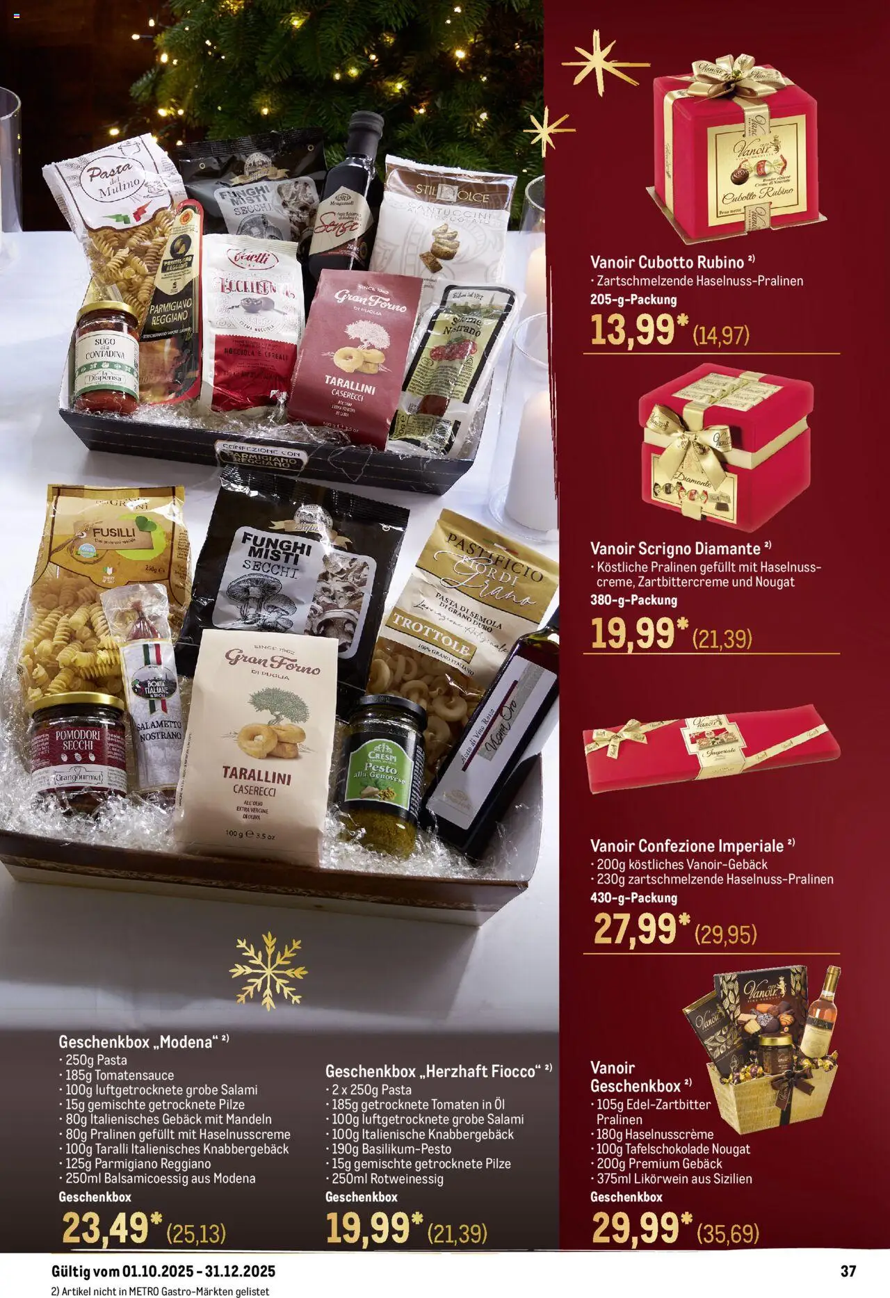 Metro Saisonkatalog "Perfekt ausgestattet" – gültig ab 01.10.2025 | Seite: 41 | Produkte: Öl, Tomaten, Mandeln, Pasta Metro Saisonkatalog "Perfekt ausgestattet" – gültig ab 01.10.2025 | Seite: 41 | Produkte: Öl, Tomaten, Mandeln, Pasta