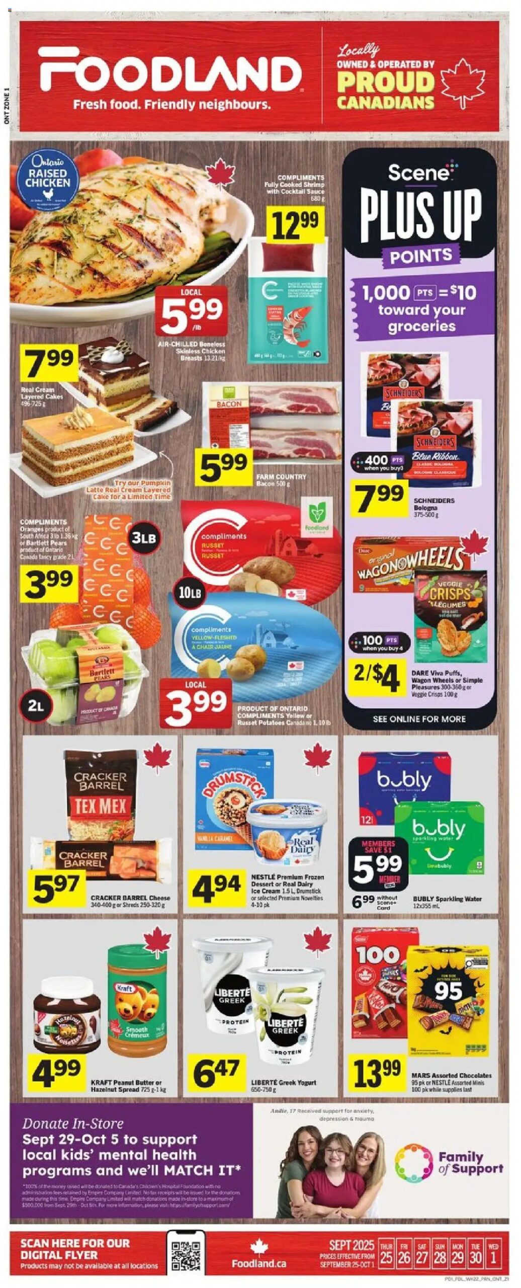 Foodland Flyer this week starting 25 September
