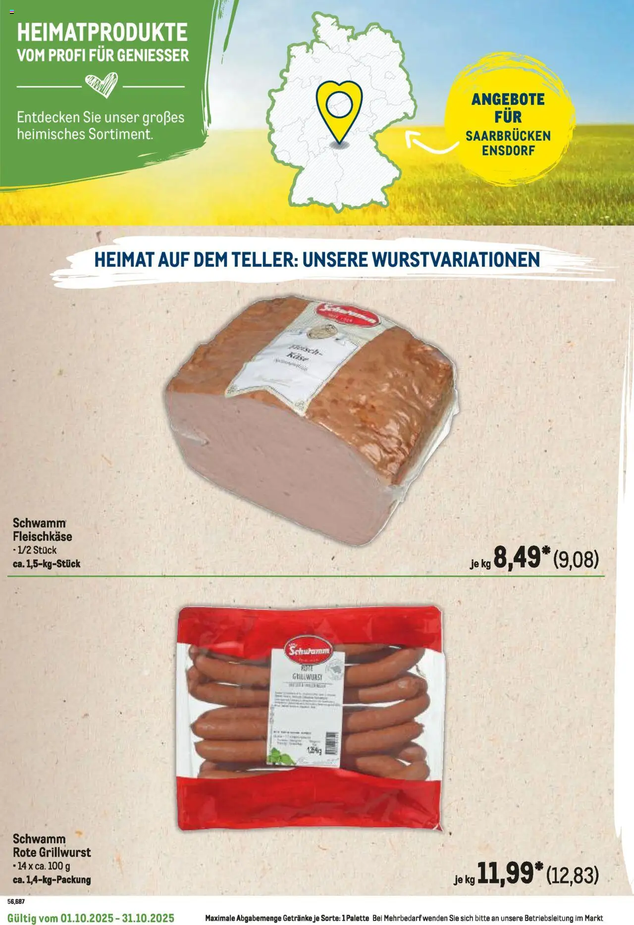 Metro Regionaler Flyer – gültig ab 01.10.2025 | Seite: 6