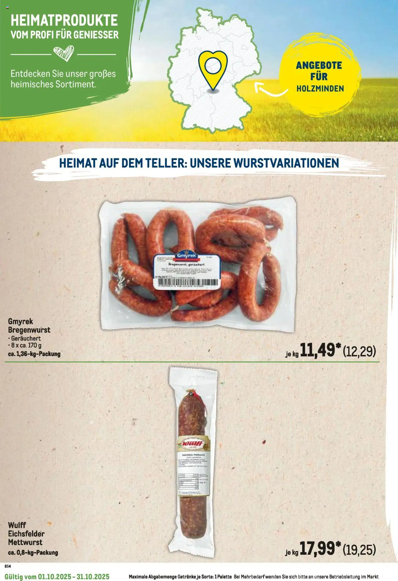 Metro Regionaler Flyer – gültig ab 01.10.2025 | Seite: 10