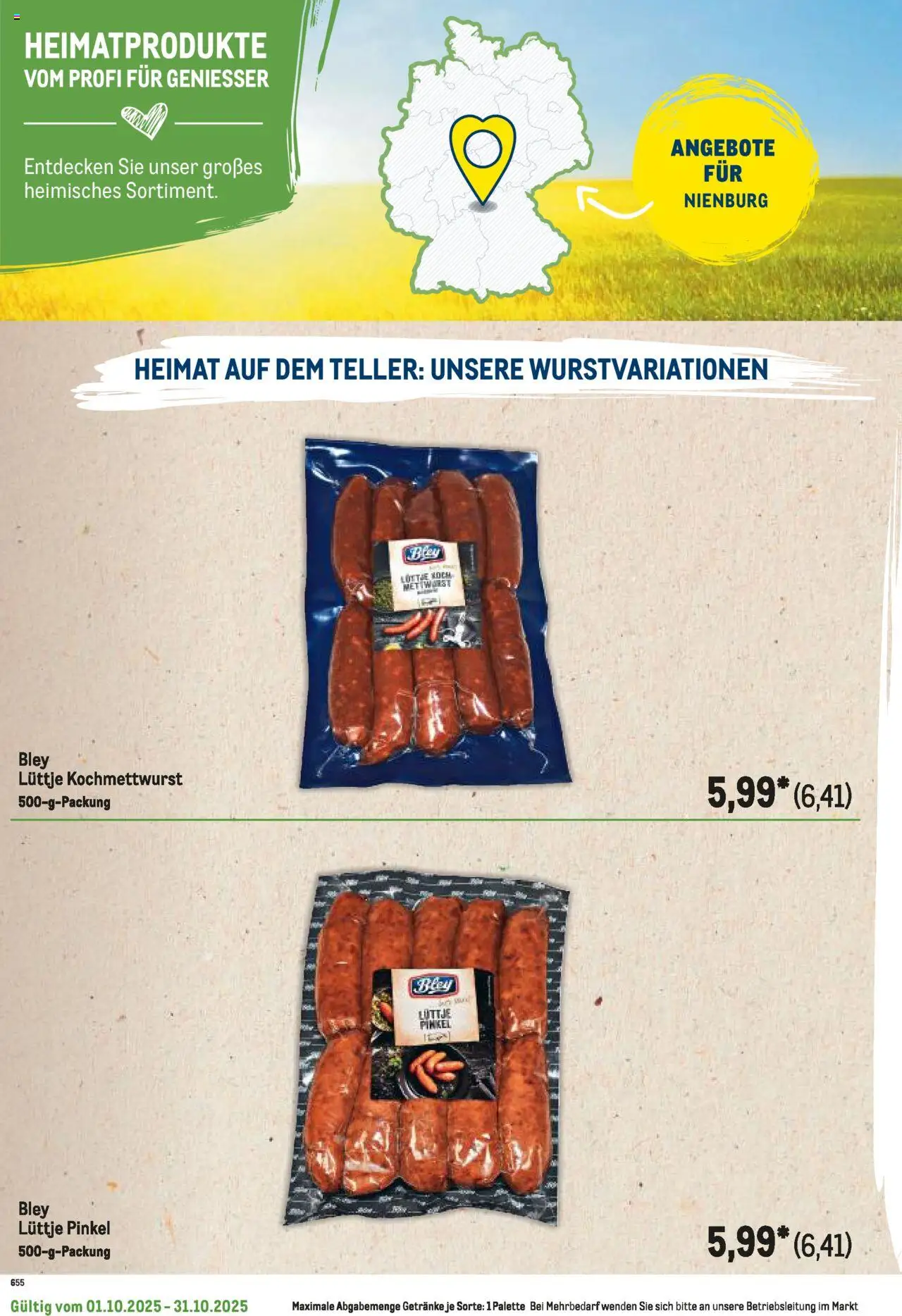 Metro Regionaler Flyer – gültig ab 01.10.2025 | Seite: 12