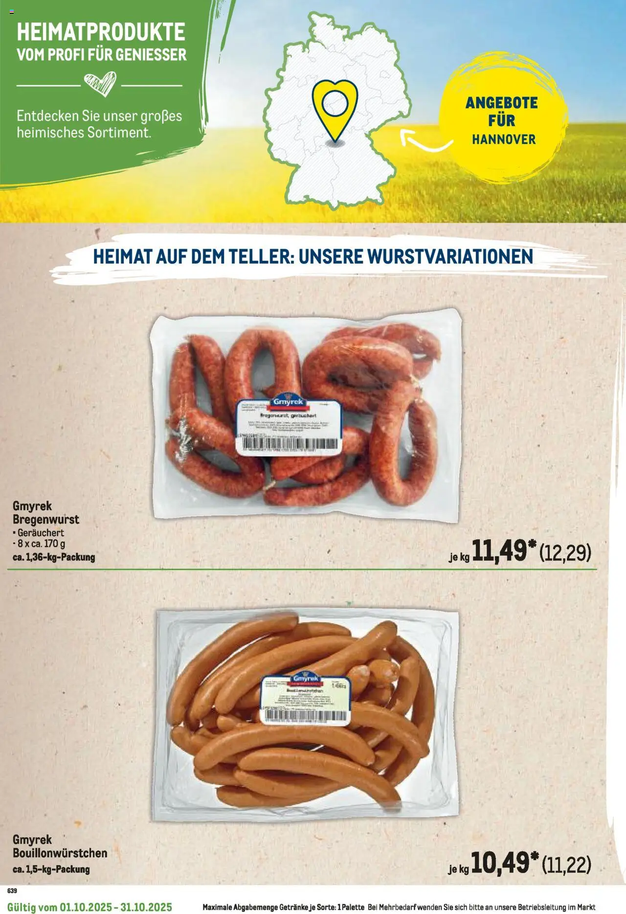 Metro Regionaler Flyer – gültig ab 01.10.2025 | Seite: 16