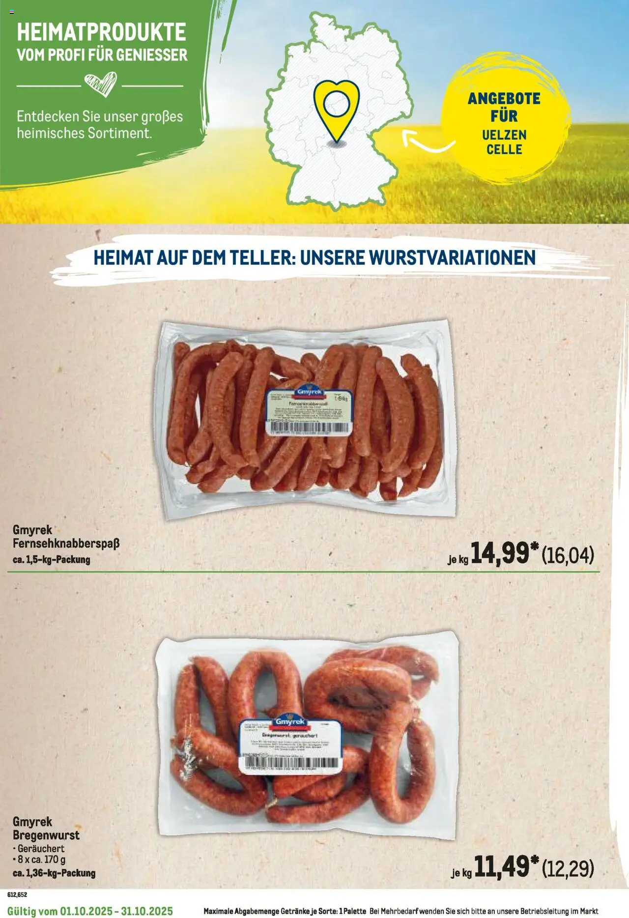 Metro Regionaler Flyer – gültig ab 01.10.2025 | Seite: 28
