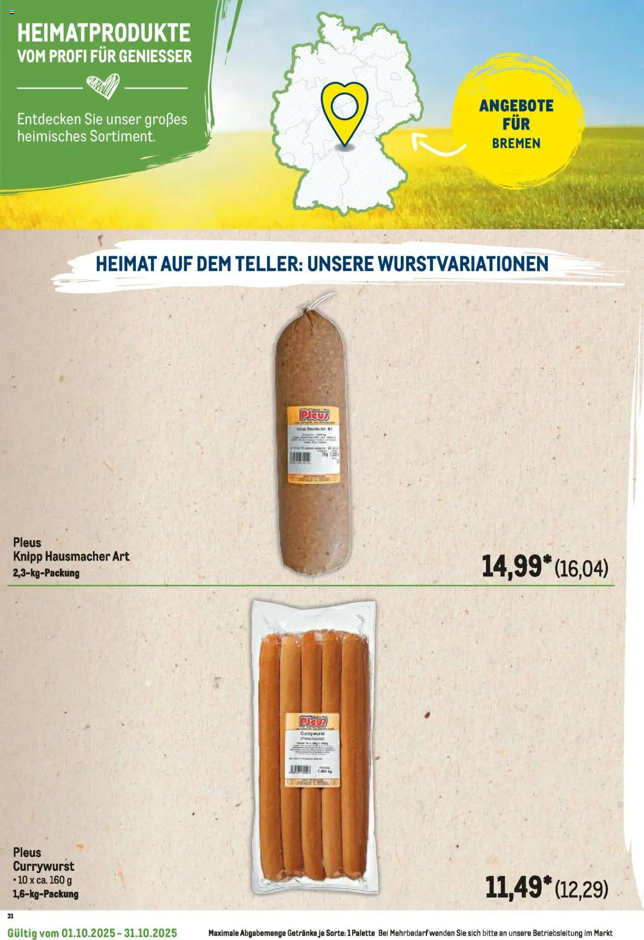 Metro Regionaler Flyer – gültig ab 01.10.2025 | Seite: 38