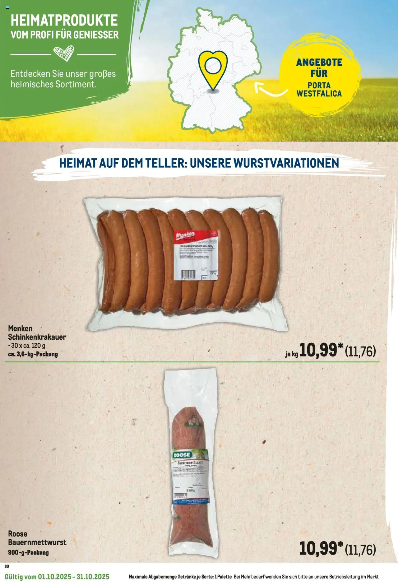 Metro Regionaler Flyer – gültig ab 01.10.2025 | Seite: 44