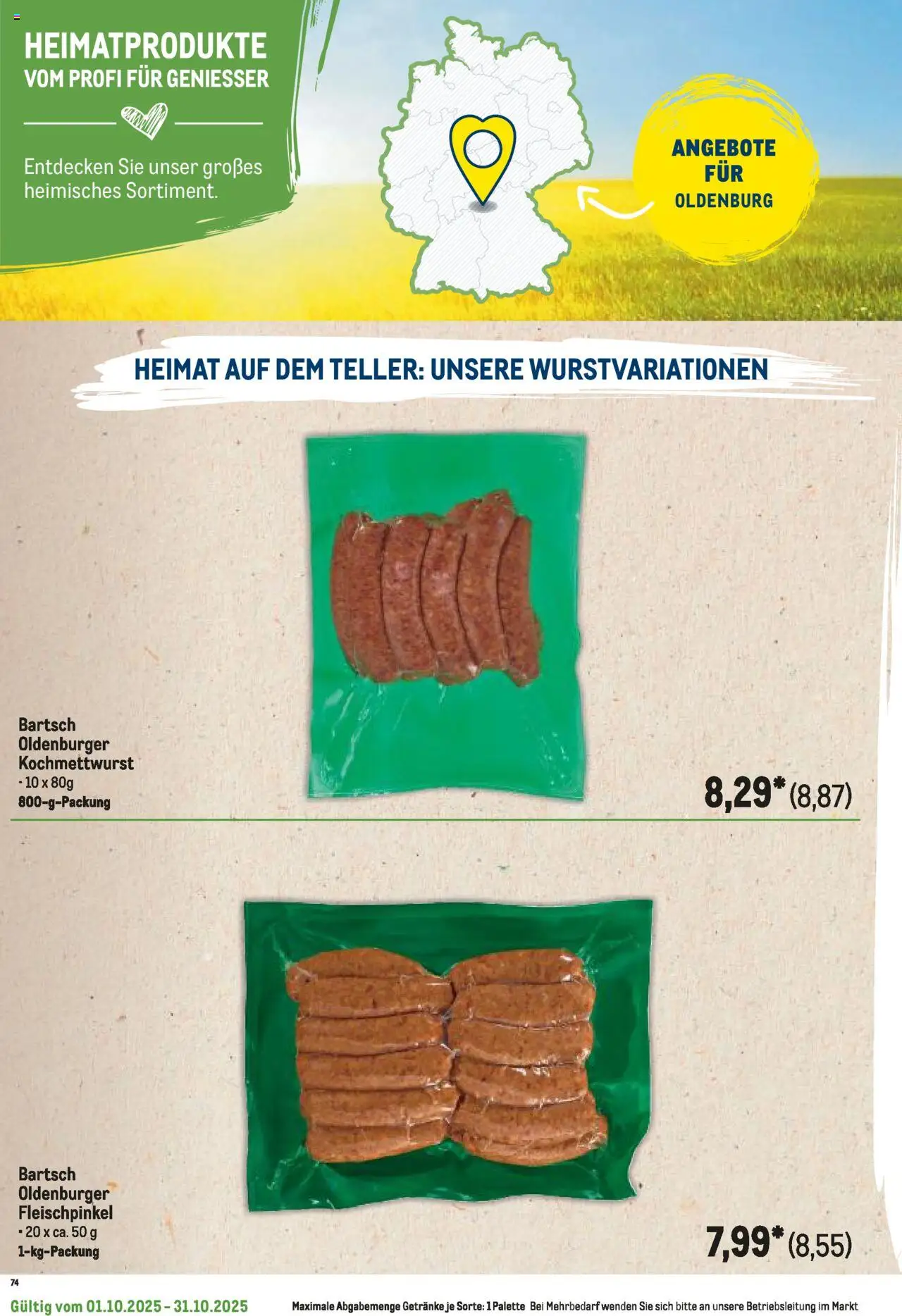 Metro Regionaler Flyer – gültig ab 01.10.2025 | Seite: 42