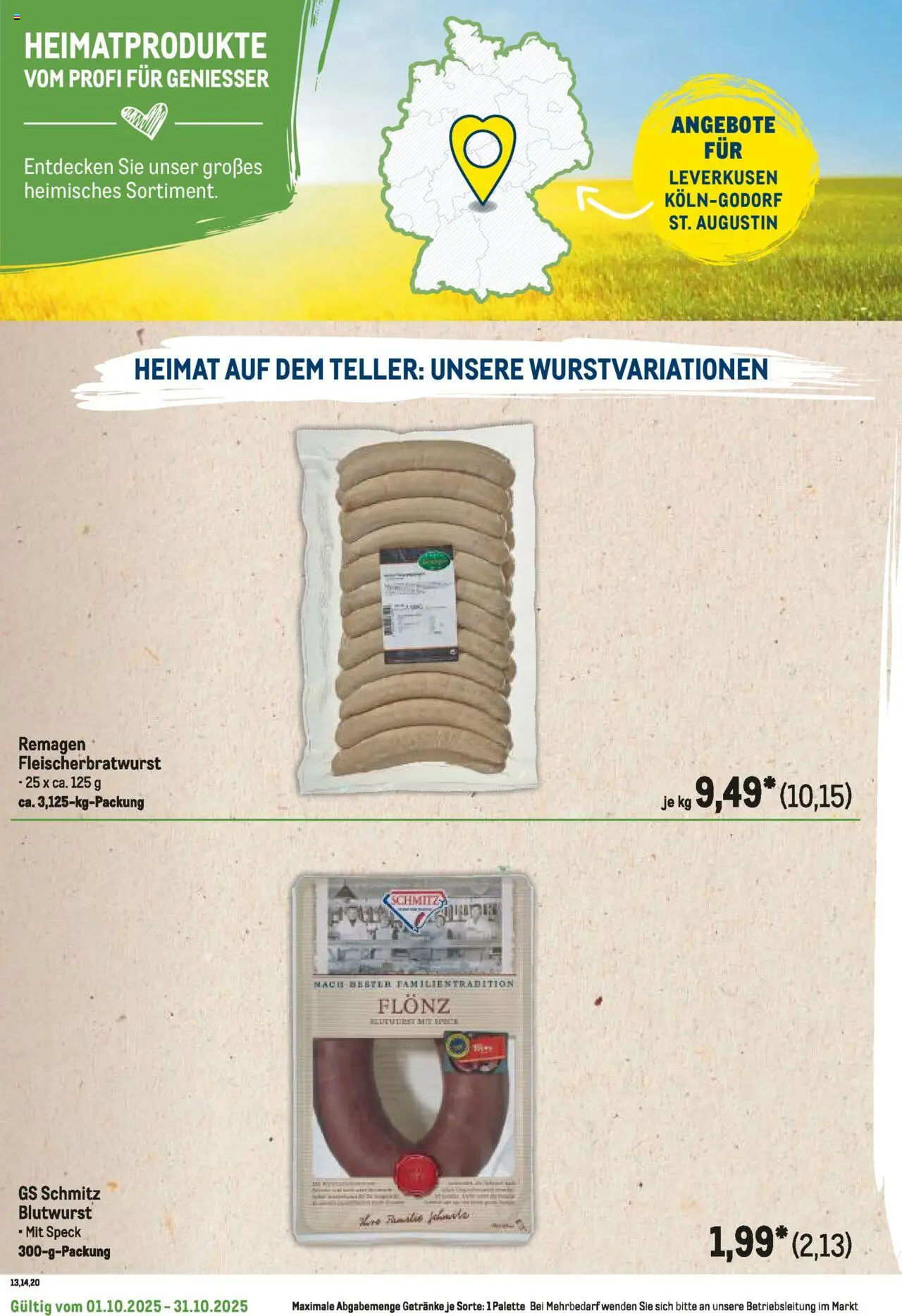 Metro Regionaler Flyer – gültig ab 01.10.2025 | Seite: 48