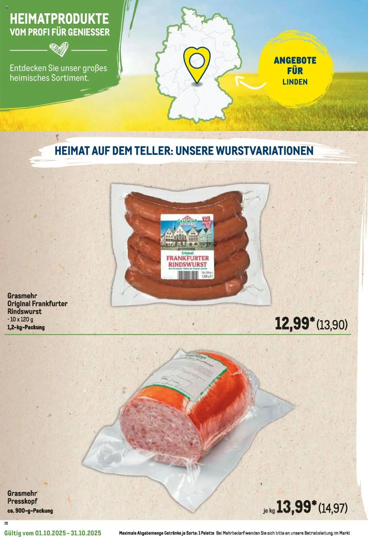 Metro Regionaler Flyer – gültig ab 01.10.2025 | Seite: 54