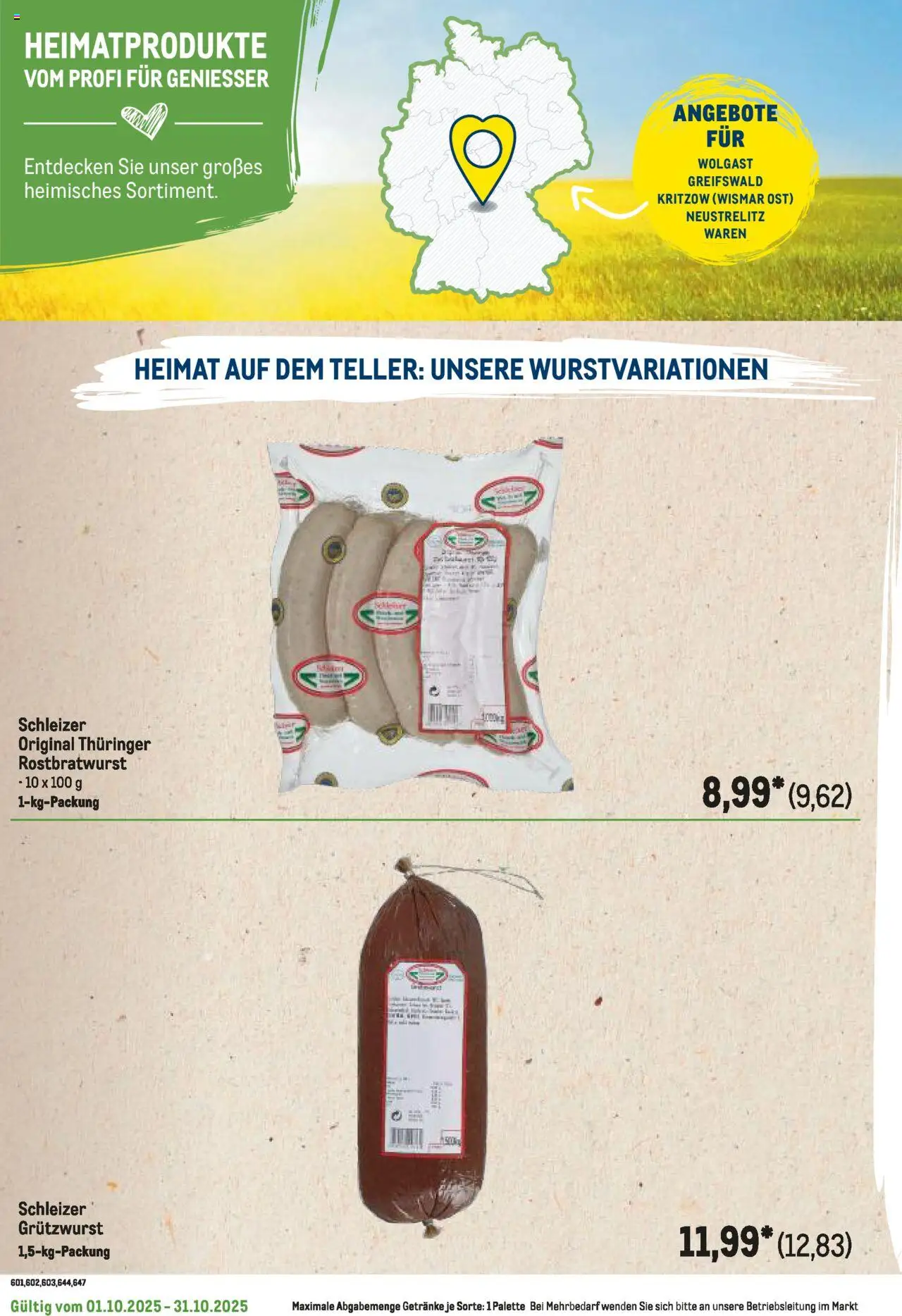 Metro Regionaler Flyer – gültig ab 01.10.2025 | Seite: 56