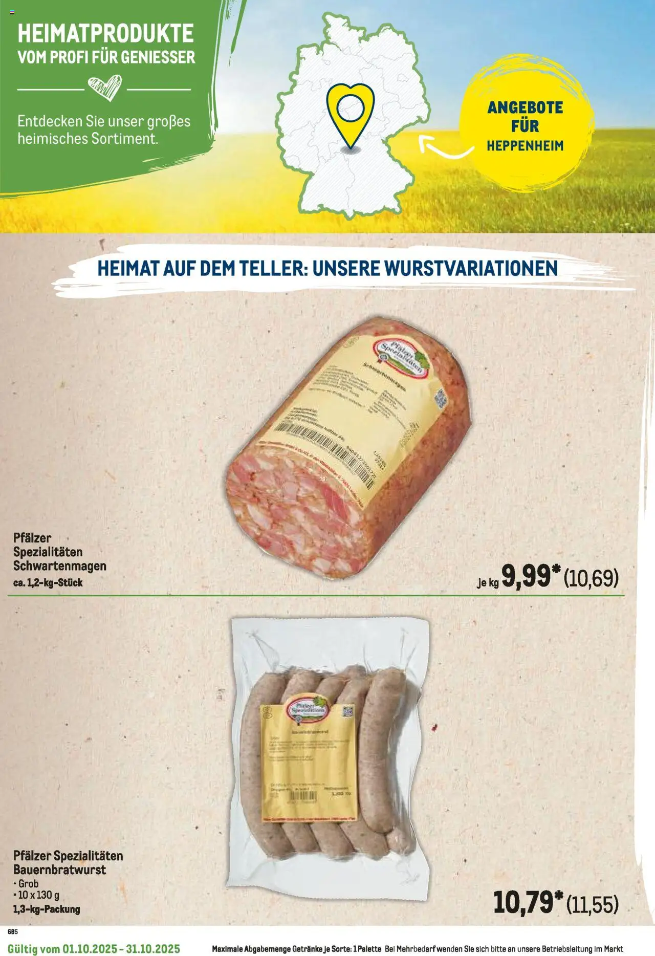 Metro Regionaler Flyer – gültig ab 01.10.2025 | Seite: 62