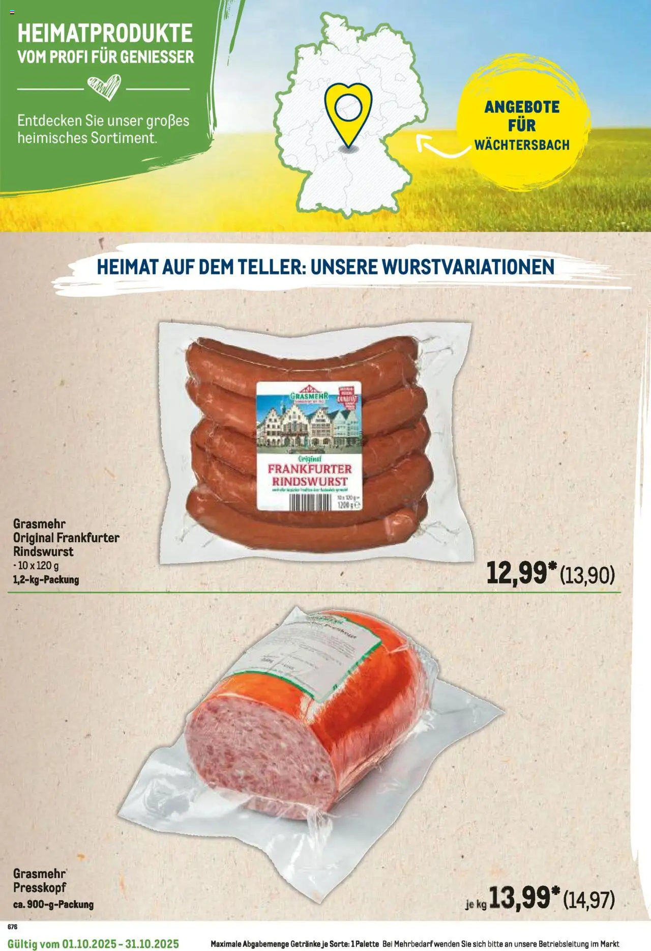 Metro Regionaler Flyer – gültig ab 01.10.2025 | Seite: 60
