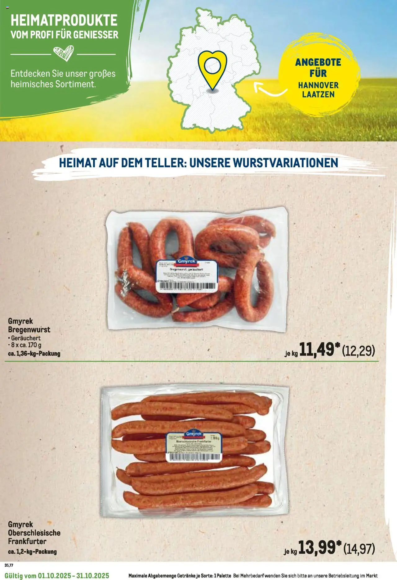 Metro Regionaler Flyer – gültig ab 01.10.2025 | Seite: 76