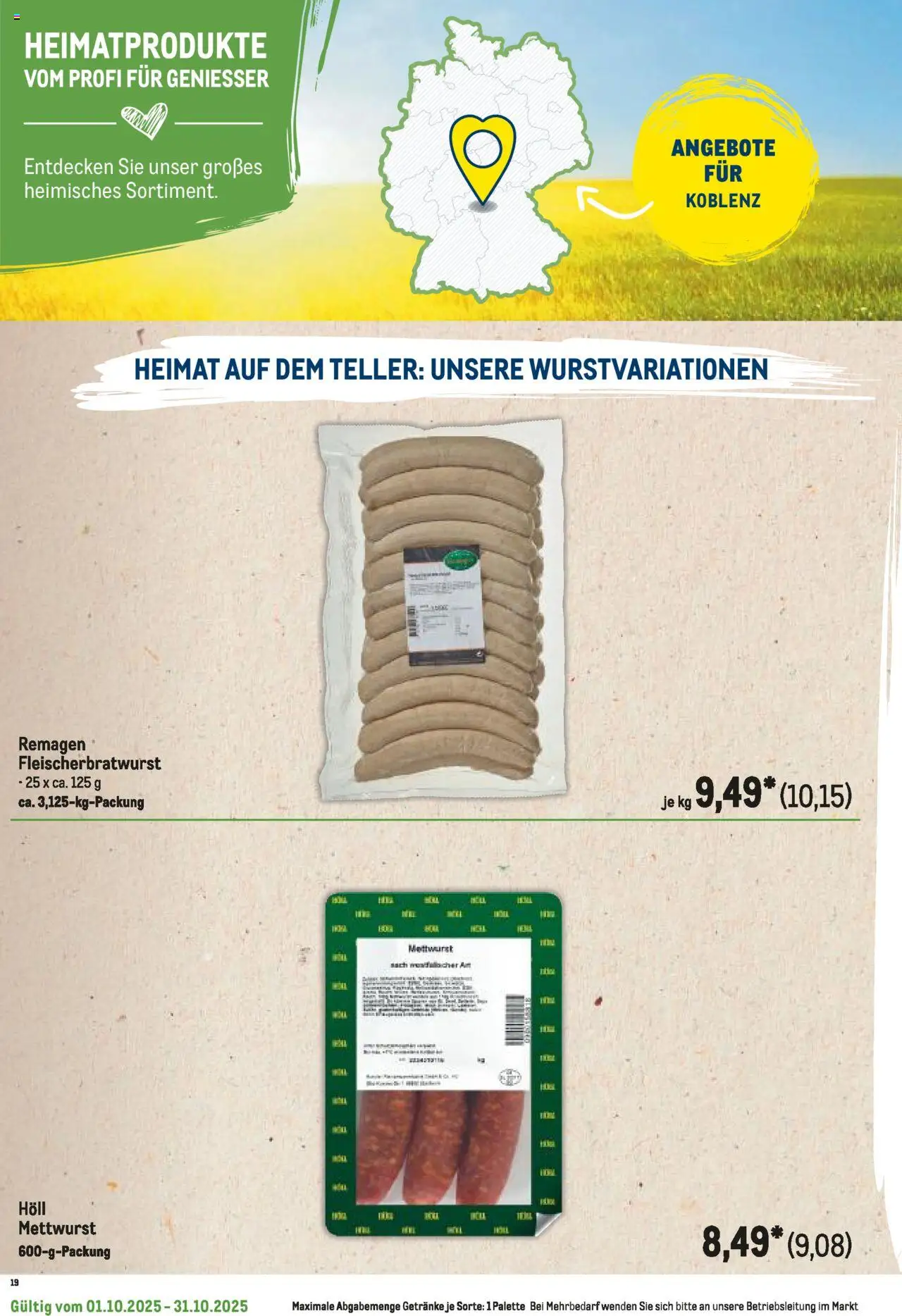 Metro Regionaler Flyer – gültig ab 01.10.2025 | Seite: 72