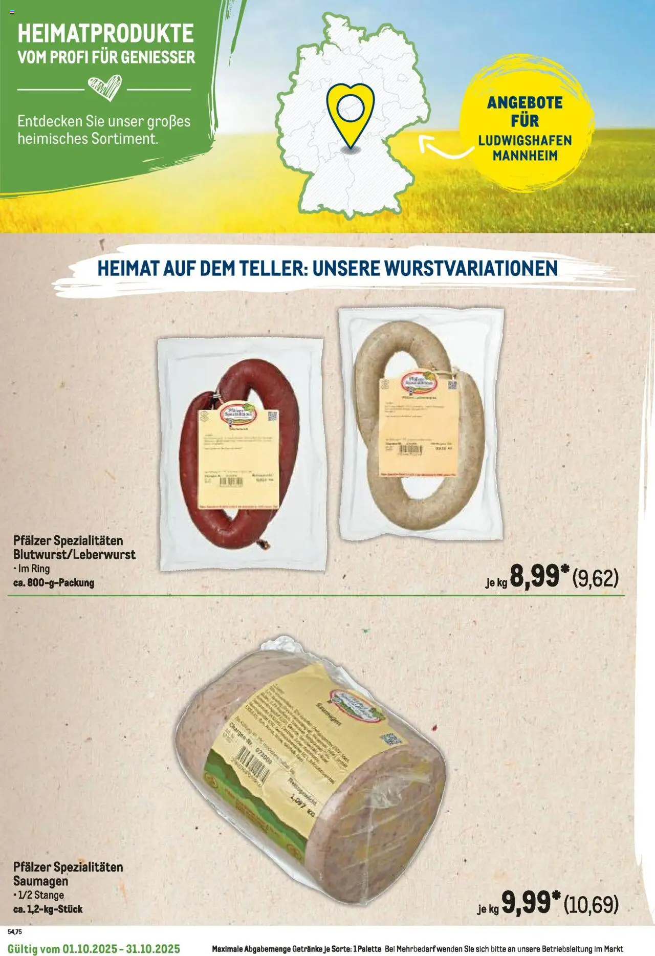Metro Regionaler Flyer – gültig ab 01.10.2025 | Seite: 94