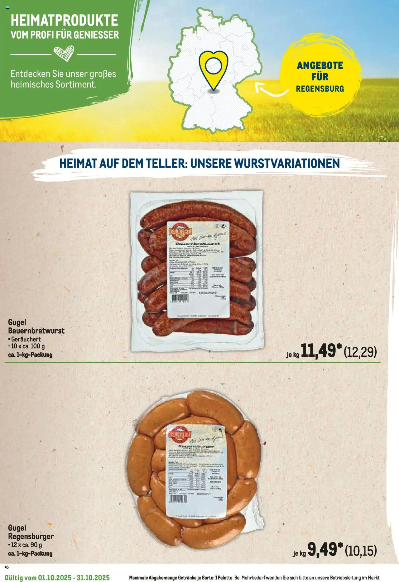 Metro Regionaler Flyer – gültig ab 01.10.2025 | Seite: 106