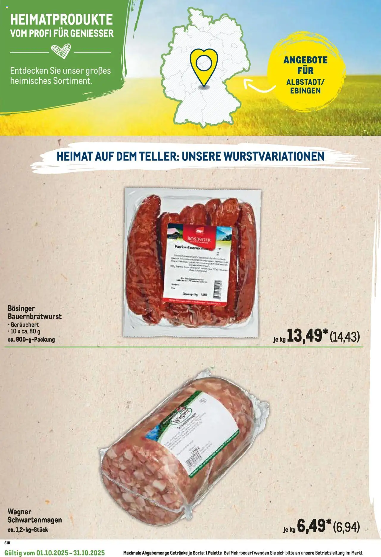 Metro Regionaler Flyer – gültig ab 01.10.2025 | Seite: 122