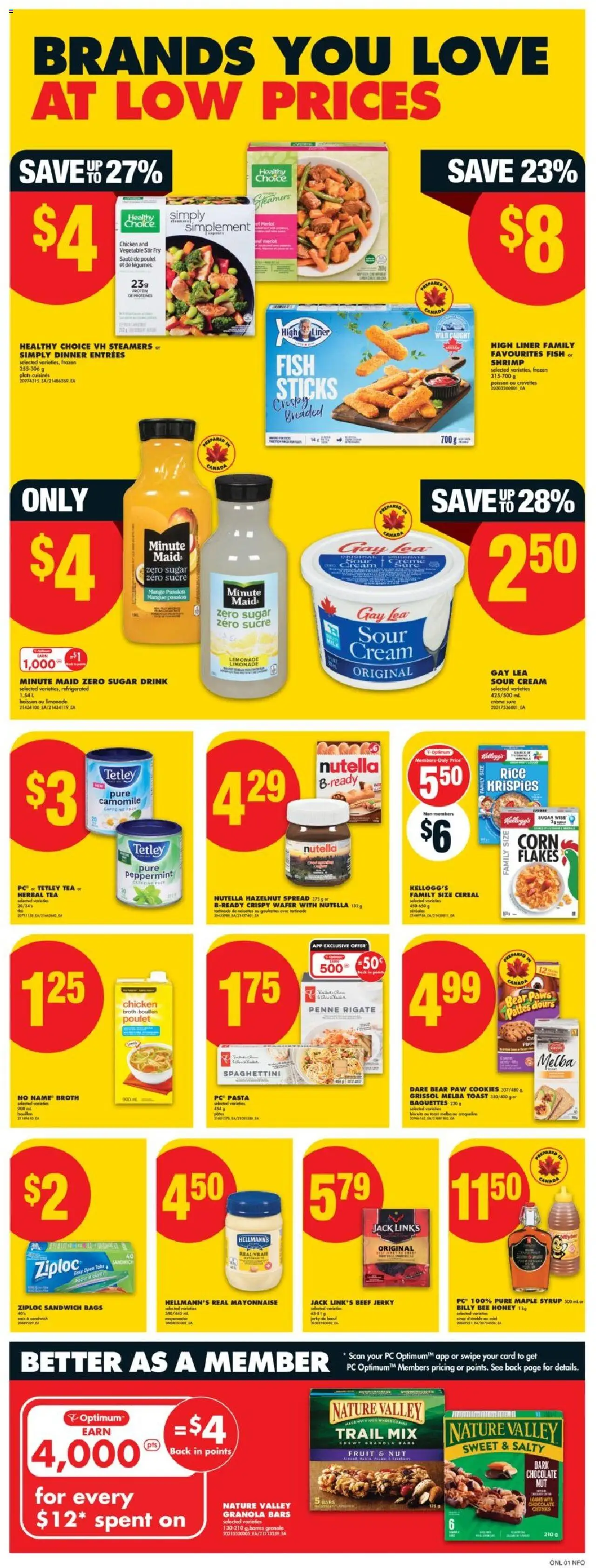 No Frills flyer valid from 25.09.2025 | Page: 6 | Products: Rice, Fish, Beef, Chocolate