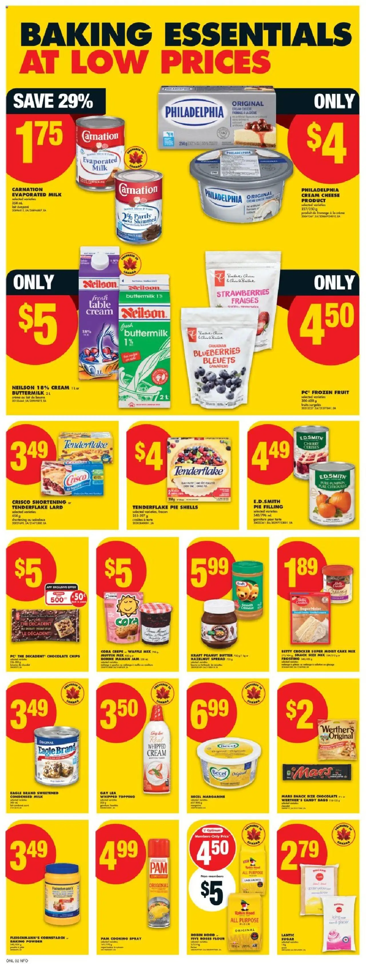 No Frills flyer valid from 25.09.2025 | Page: 7 | Products: Strawberries, Butter, Cheese, Pumpkin
