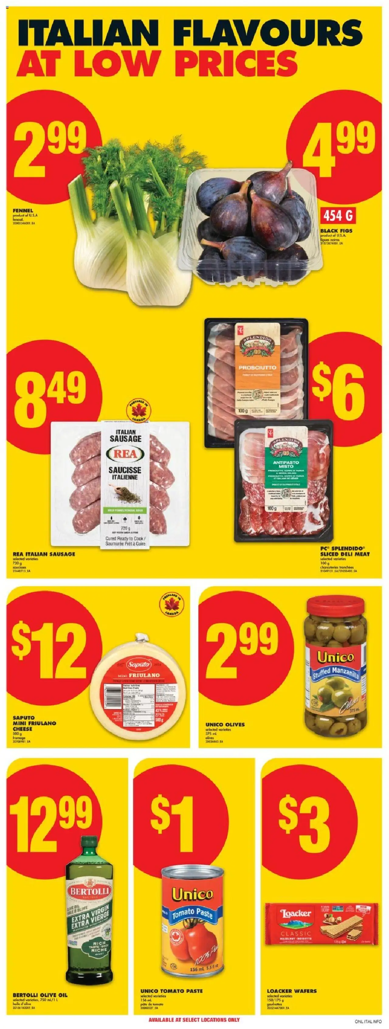No Frills flyer valid from 25.09.2025 | Page: 14 | Products: PC, Cheese, Oil