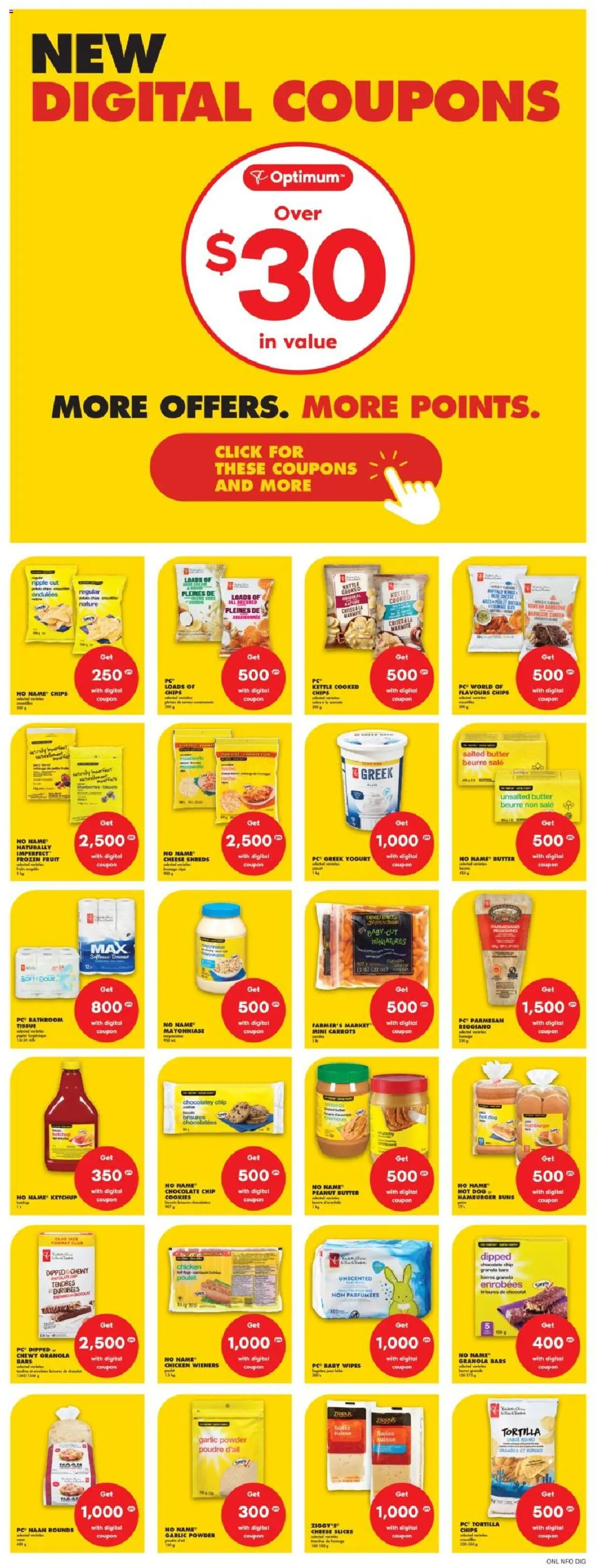 No Frills flyer valid from 25.09.2025 | Page: 15 | Products: Chips, Ketchup, PC, Bread
