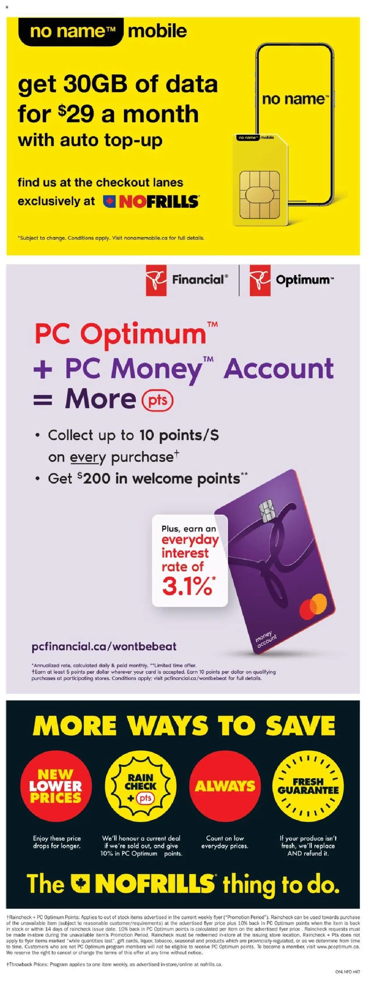 No Frills flyer valid from 25.09.2025 | Page: 22 | Products: PC