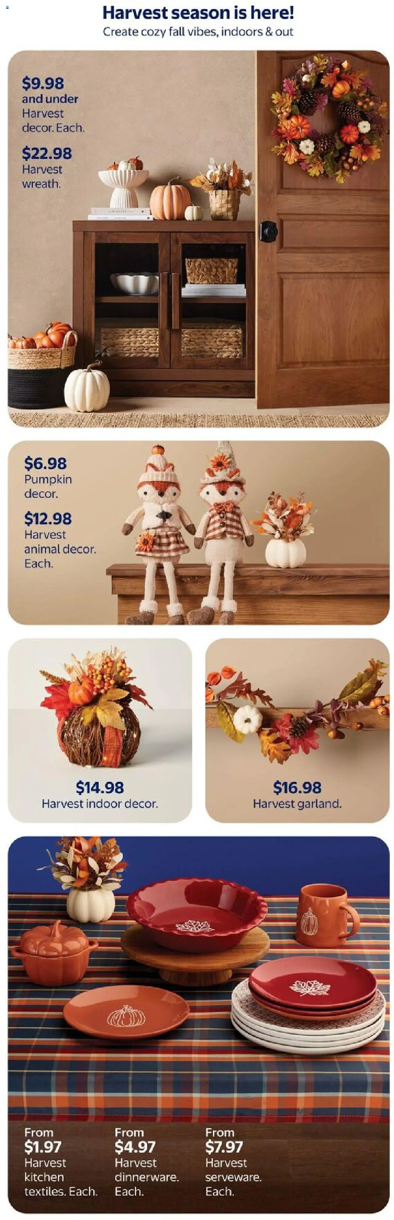 Walmart flyer valid from 25.09.2025 | Page: 6 | Products: Pumpkin