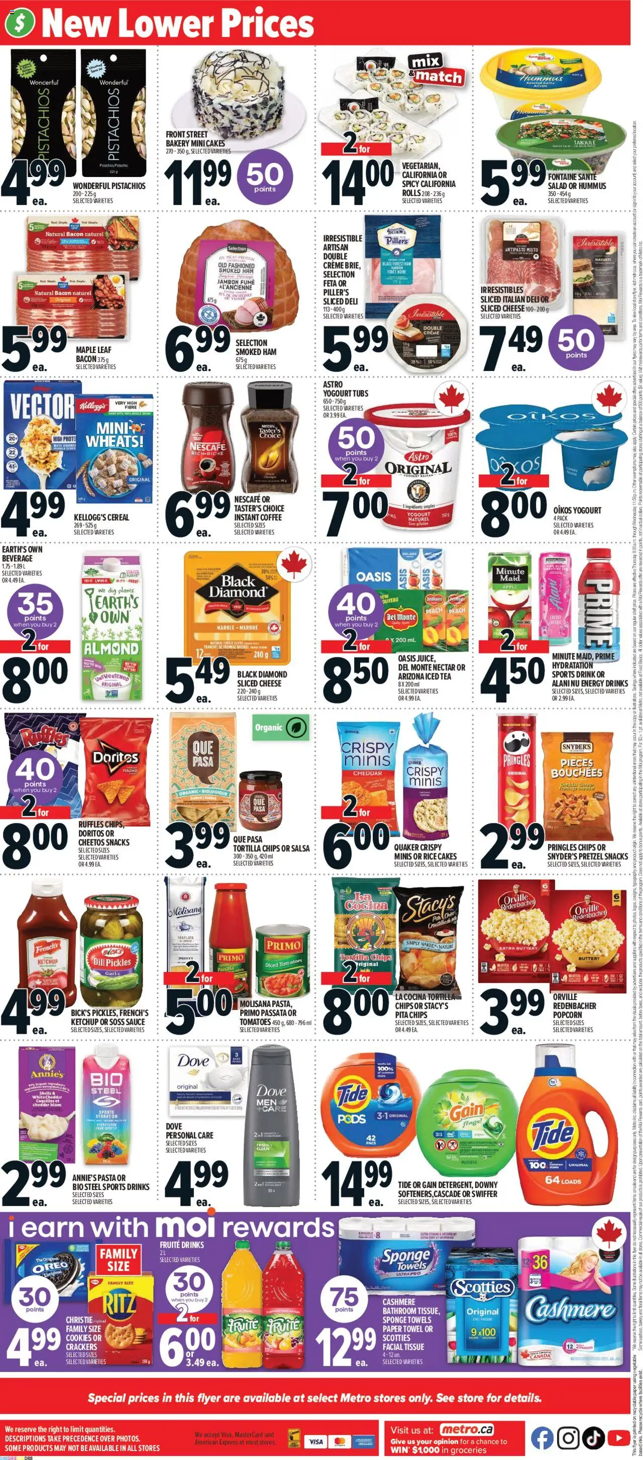 Metro flyer valid from 25.09.2025 | Page: 4 | Products: Tea, Sponge, Ham, Tomatoes