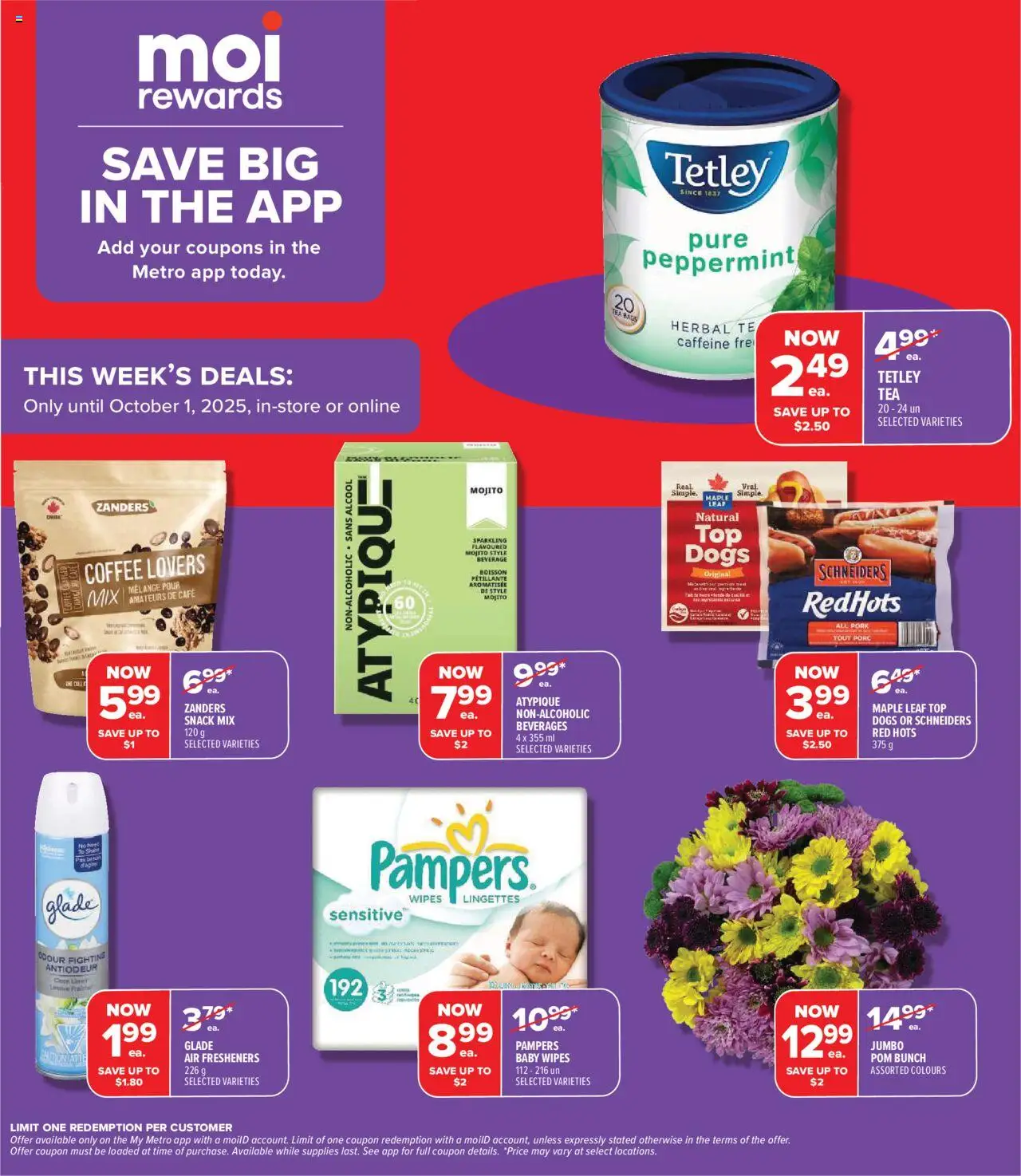 Metro flyer valid from 25.09.2025 | Page: 5 | Products: Coffee, Pork