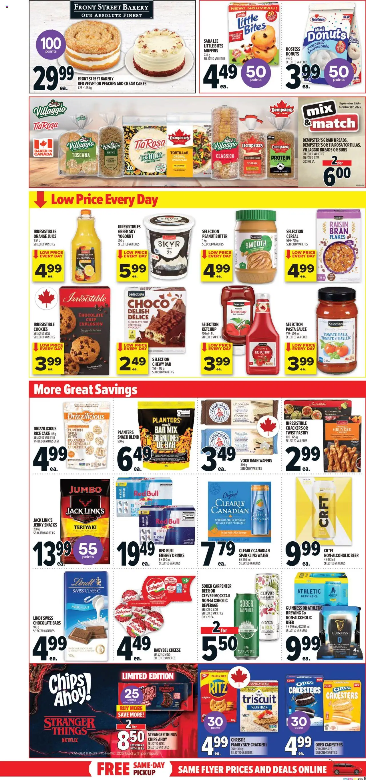 Metro flyer valid from 25.09.2025 | Page: 12 | Products: Rice, Flakes, Juice, Beer