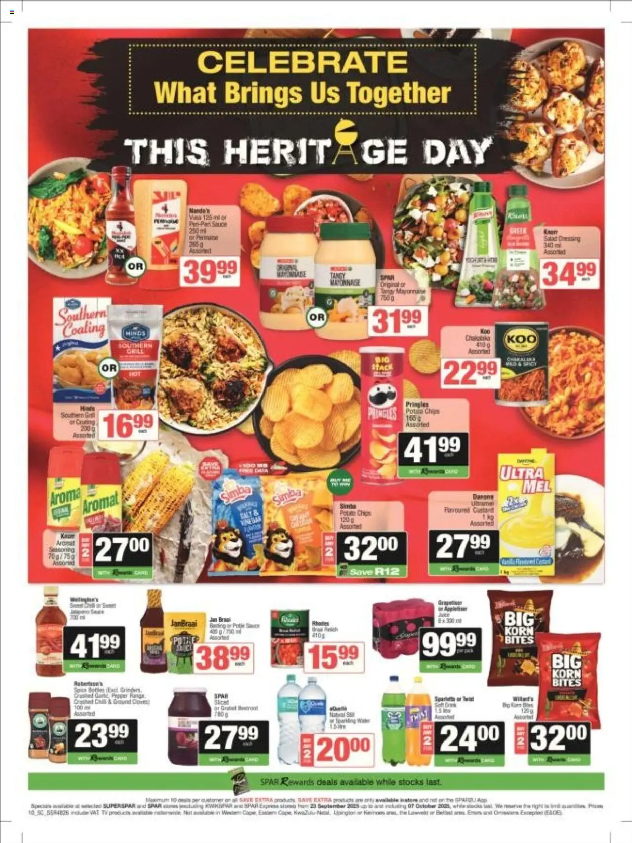 New Spar catalogue – valid from 23.09.2025 | Page: 9 | Products: Juice, Dressing, Mayonnaise, Sauce