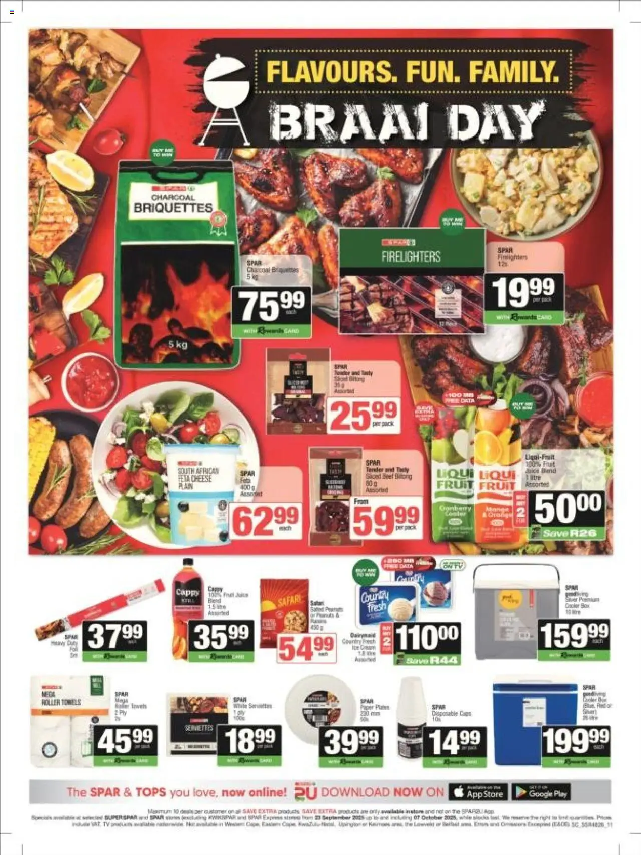 New Spar catalogue – valid from 23.09.2025 | Page: 8 | Products: Art, Fruit, Paper, Máscara de pestañas