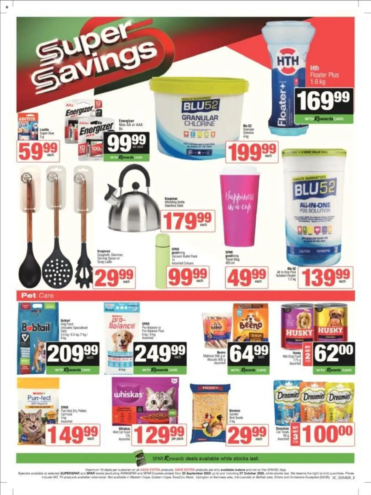 New Spar catalogue – valid from 23.09.2025 | Page: 10 | Products: TV, Biscuits, Mug, Soup