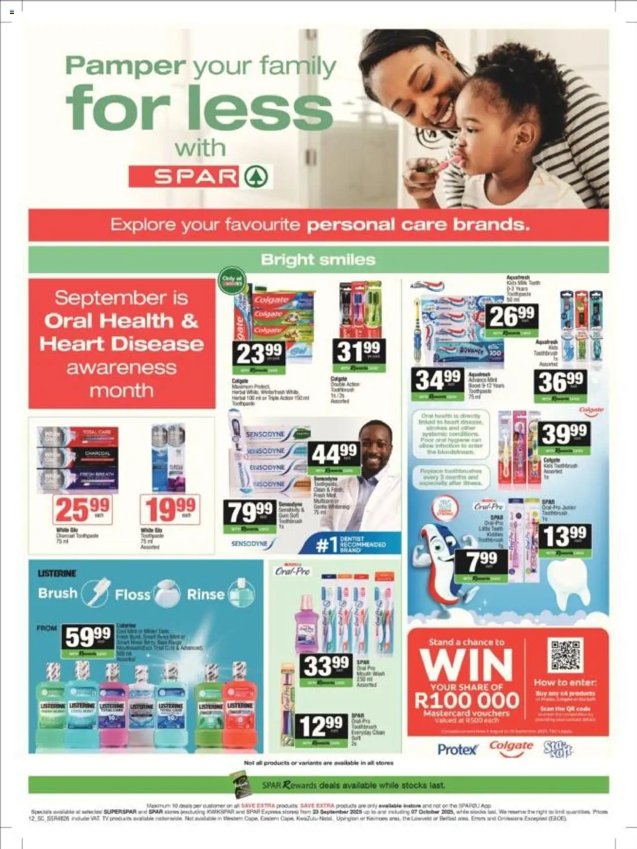 New Spar catalogue – valid from 23.09.2025 | Page: 7 | Products: TV, Gate, Brush