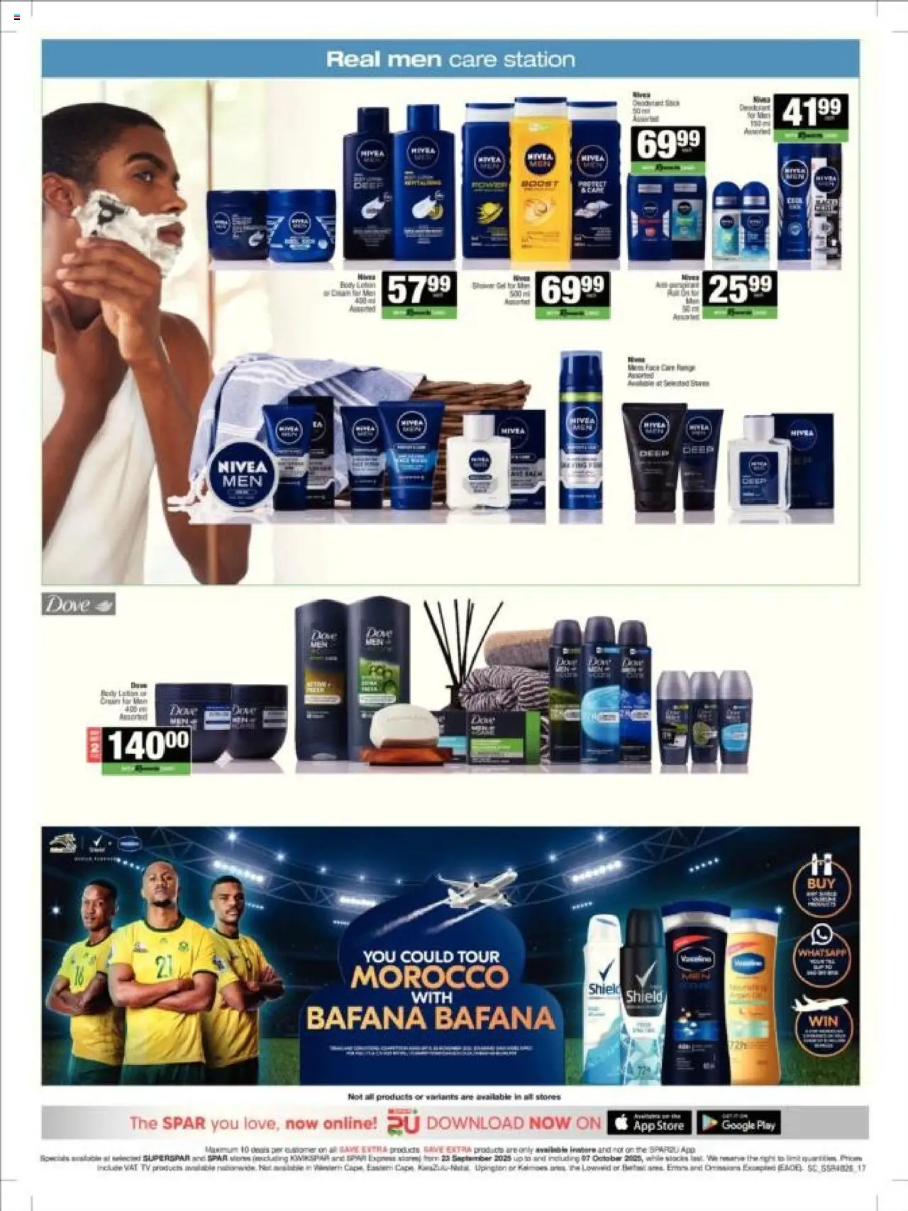 New Spar catalogue – valid from 23.09.2025 | Page: 14 | Products: TV, Lotion