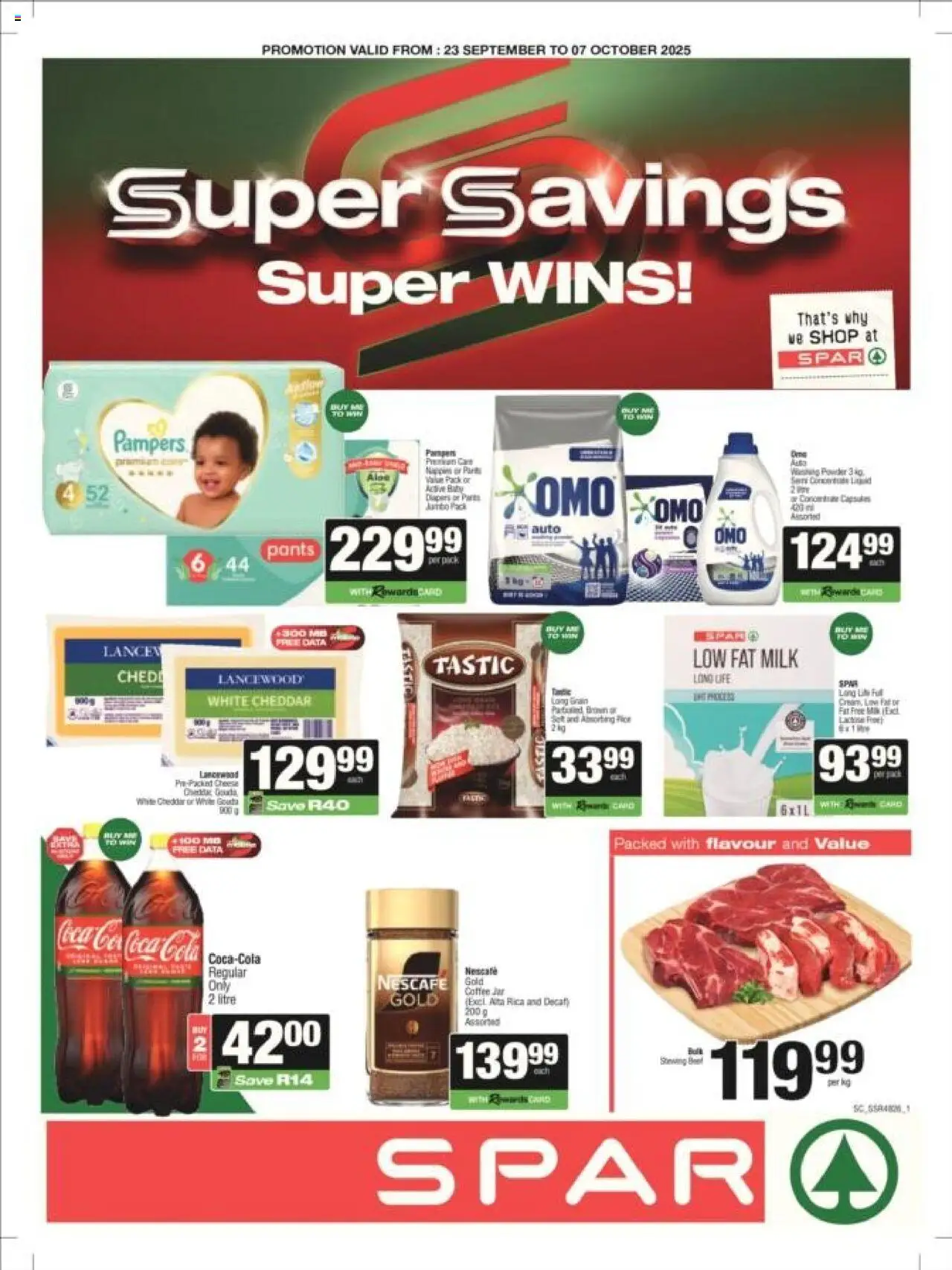 Spar – Gauteng – Weekly Specials (23/09/2025 – 07/10/2025) Online