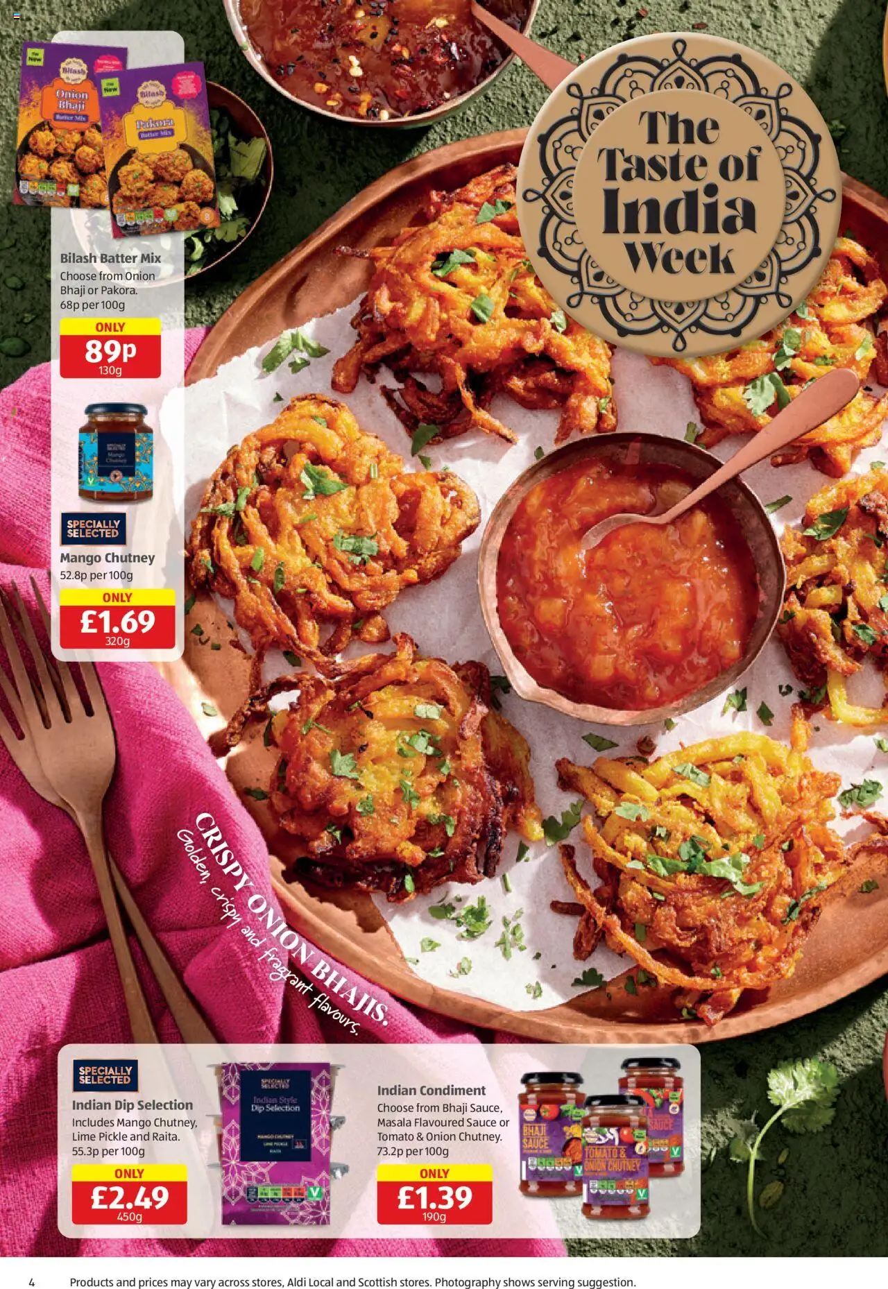  | Page: 4 | Products: Onion, Sauce, Mango