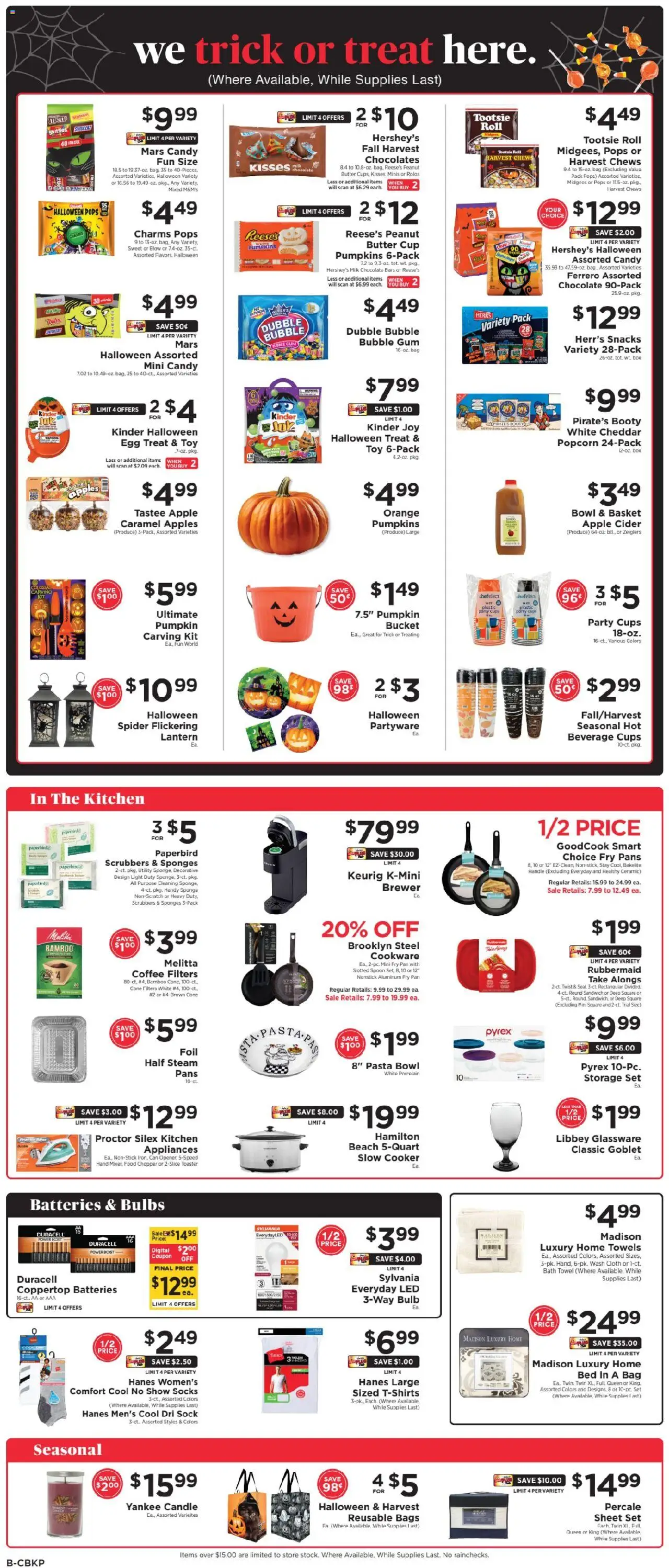 ShopRite Weekly Ad - valid from 28.09.2025 | Page: 13 | Products: Cider, Butter, Chocolate, Apples