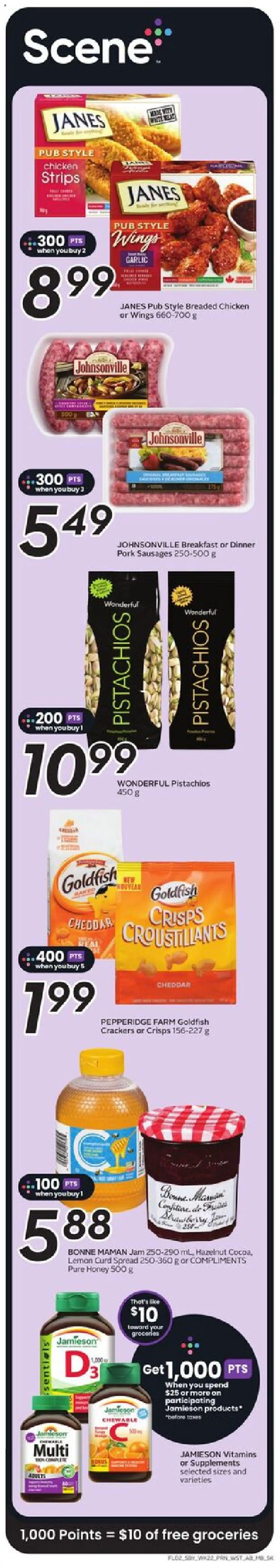 Sobeys flyer valid from 25.09.2025 | Page: 3 | Products: Chicken, Pork