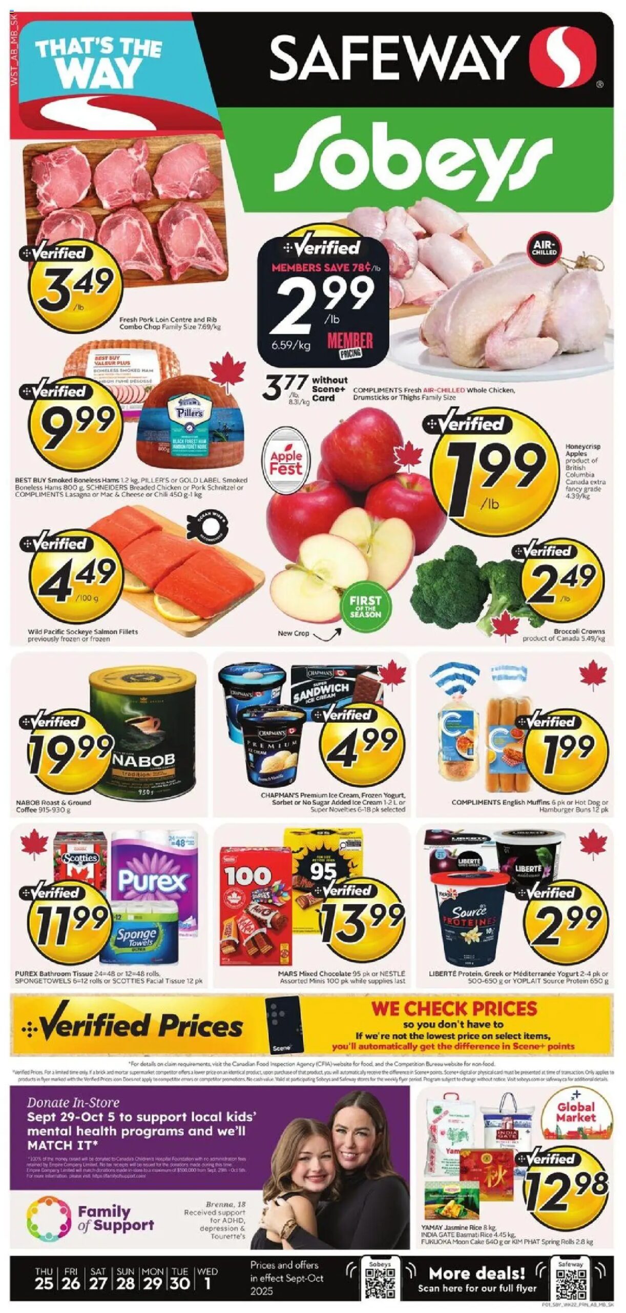 Sobeys flyer – AB from Sep 25, 2025 > weekly specials & deals