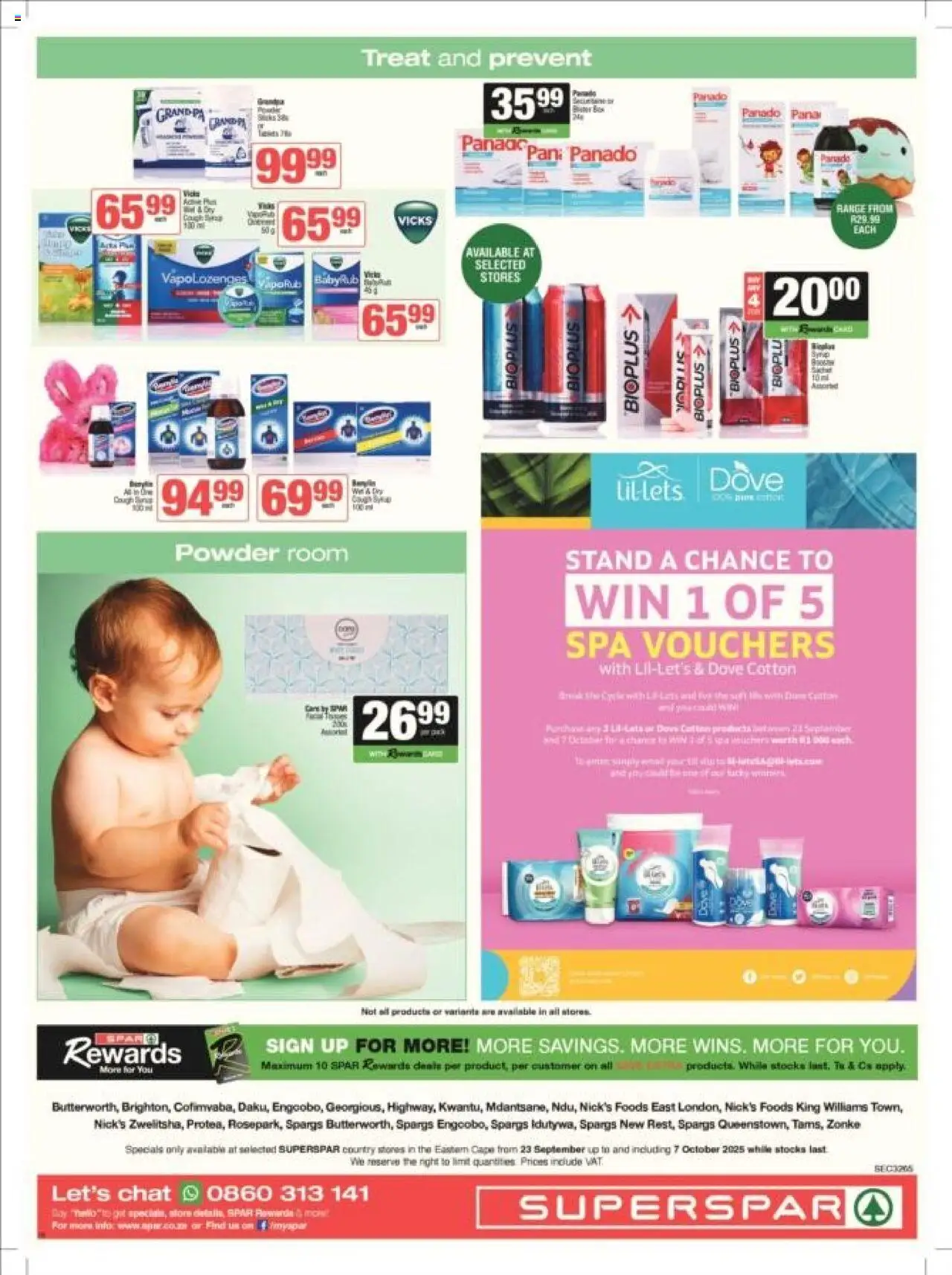 New Spar catalogue – valid from 23.09.2025 | Page: 6 | Products: Powder