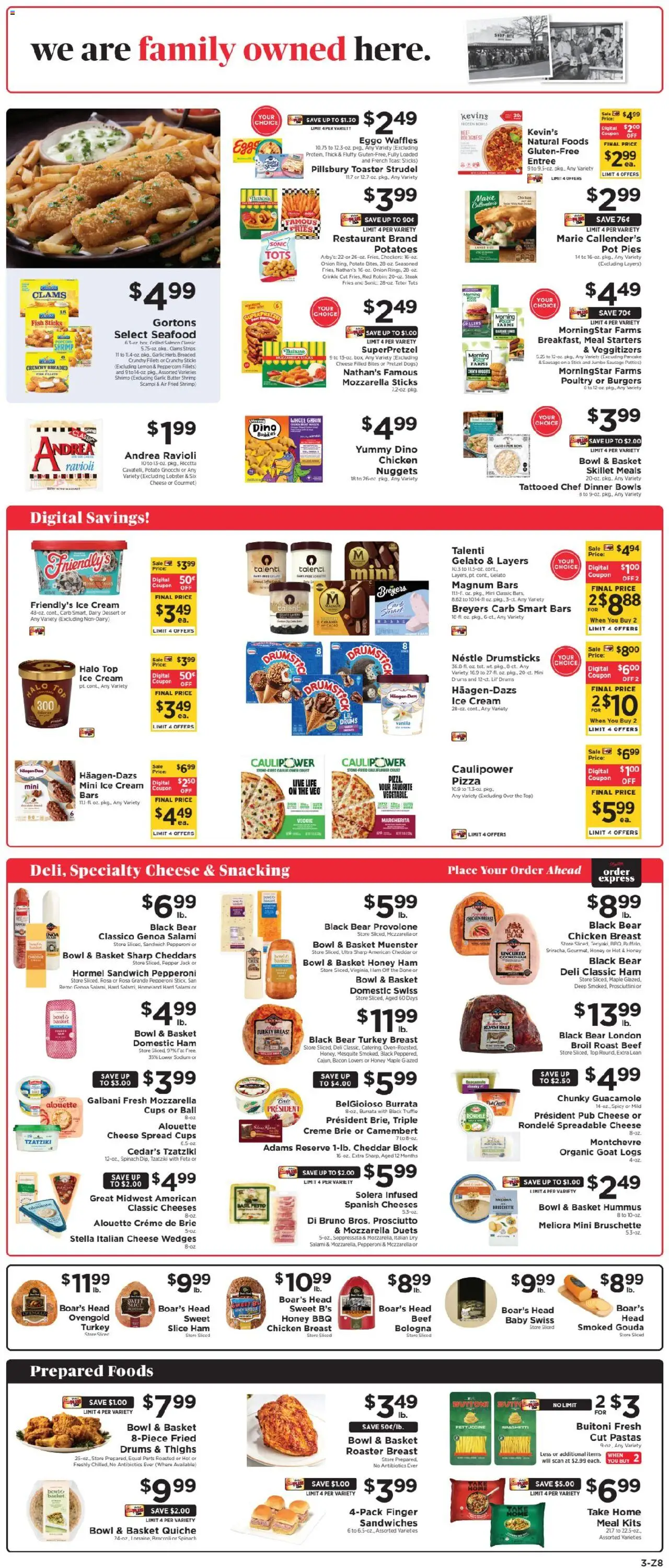 ShopRite Weekly Ad 2 - valid from 26.09.2025 | Page: 5 | Products: Salami, Seafood, Cauliflower, Poultry