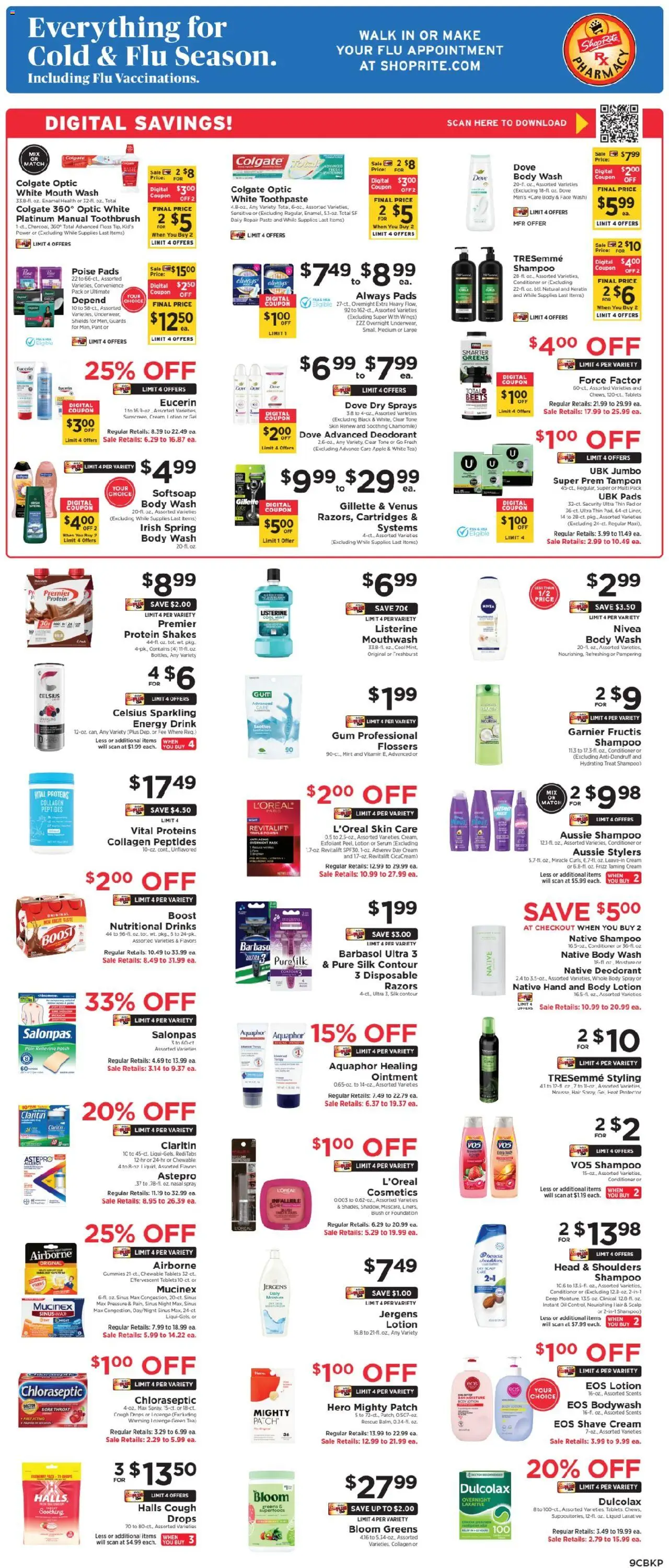 ShopRite Weekly Ad 2 - valid from 26.09.2025 | Page: 11 | Products: Conditioner, Deodorant, Mouthwash, Tea