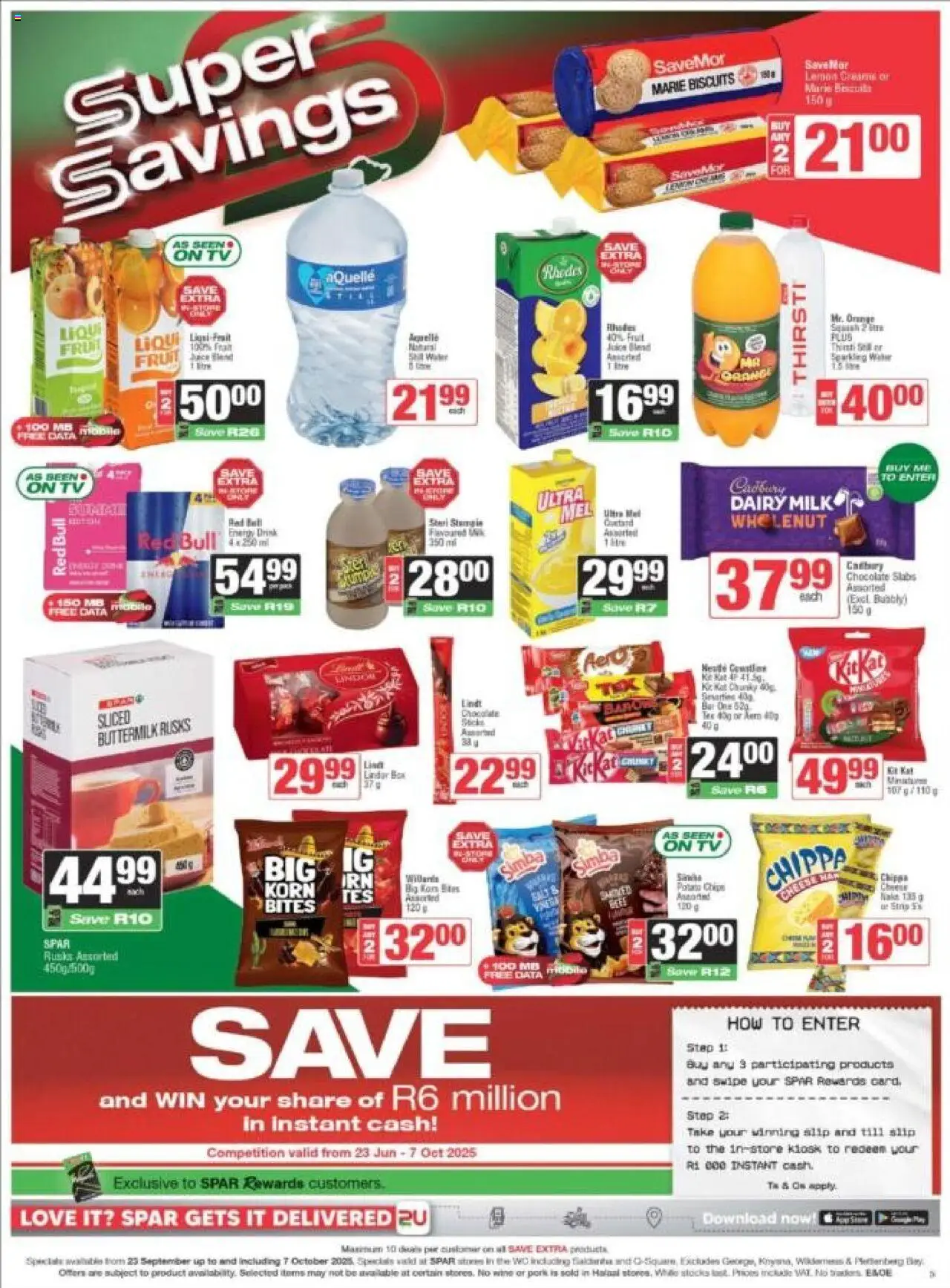 New Spar catalogue – valid from 23.09.2025 | Page: 5 | Products: Socks, Cheese, Biscuits, Chips