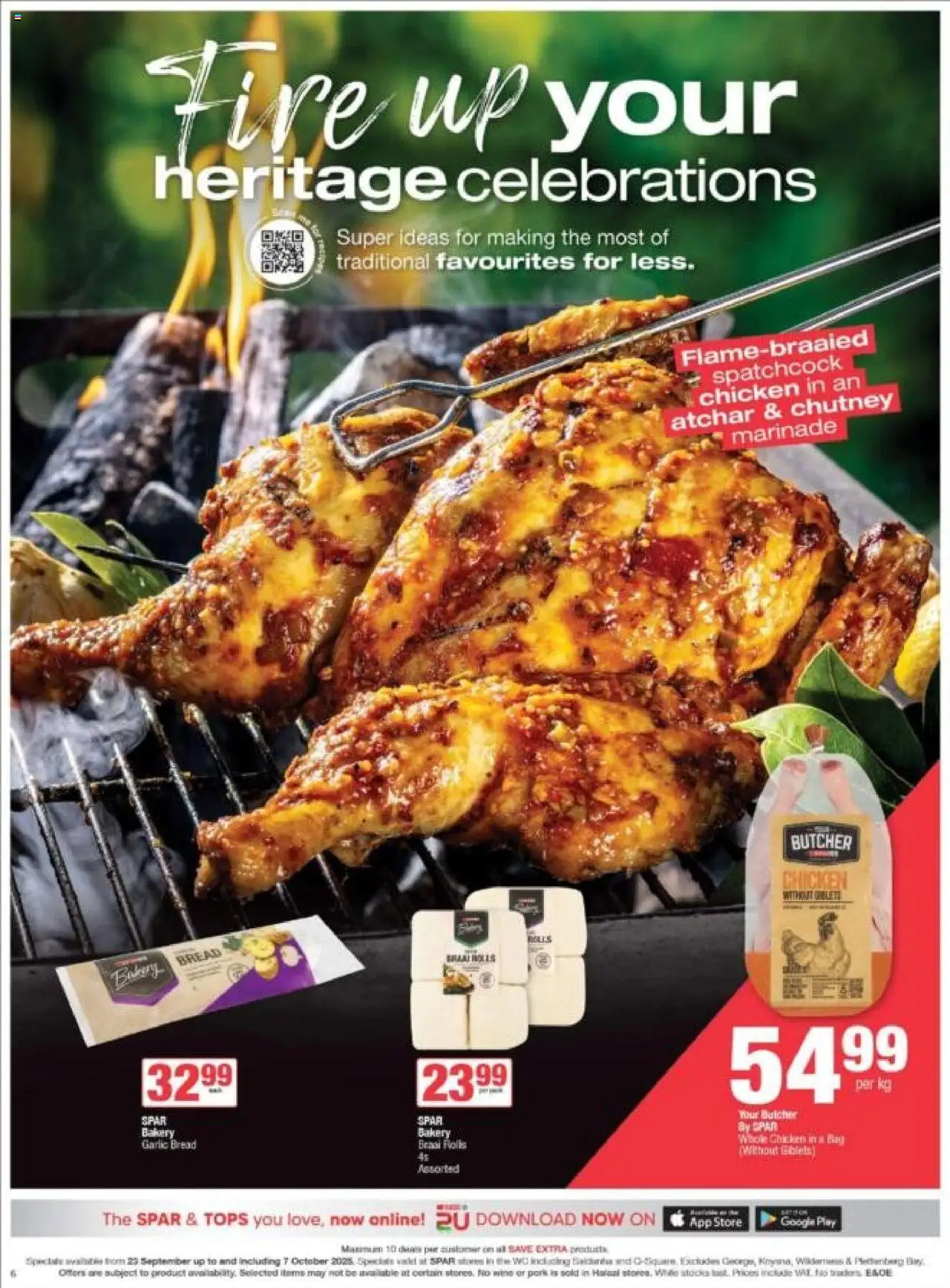New Spar catalogue – valid from 23.09.2025 | Page: 6 | Products: Chutney, Bag, Atchar, Pork